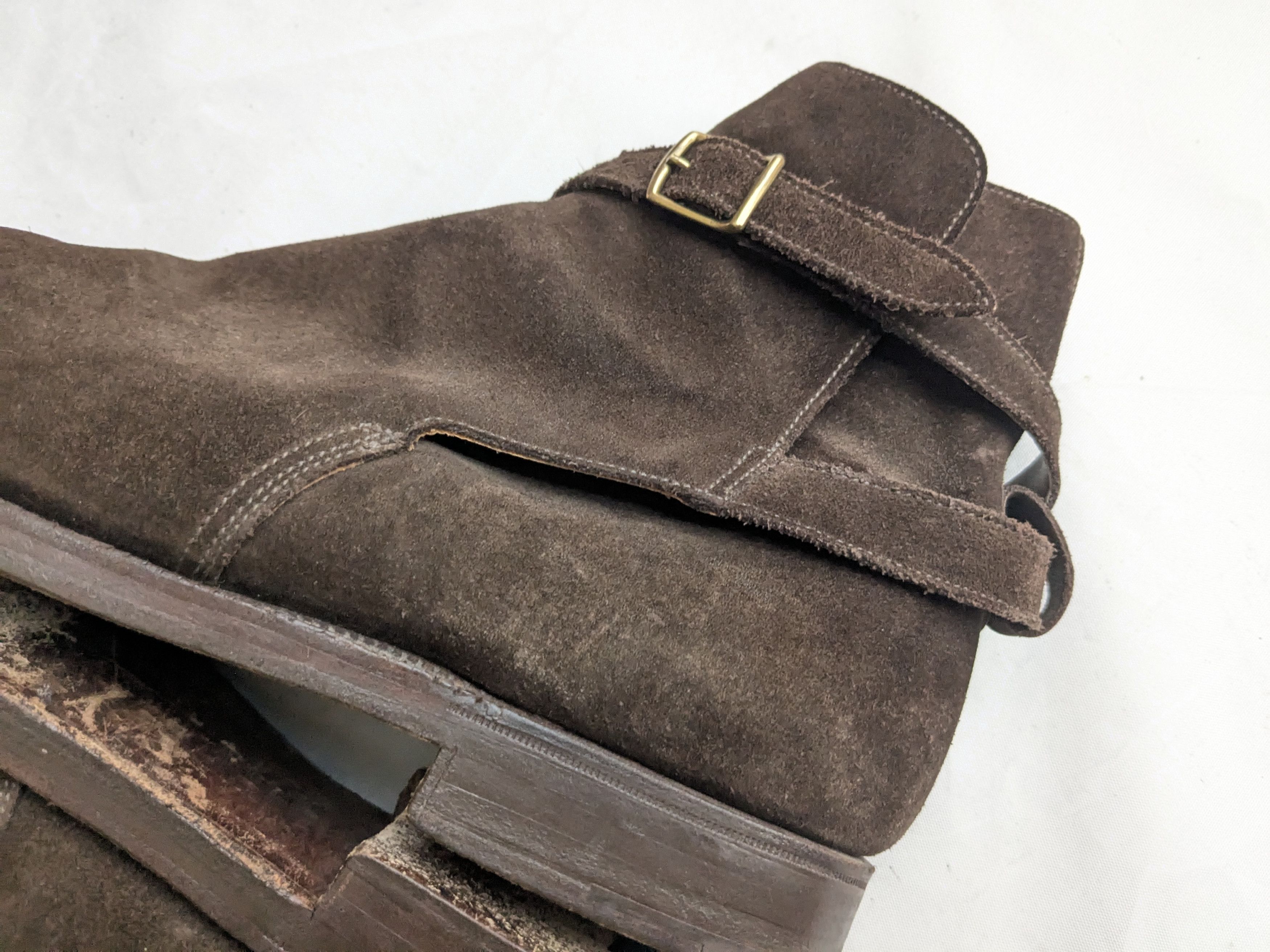 Polo Ralph Lauren Polo Ralph Lauren Jodhpur Boots Brown Suede 11 D Size US 11 / EU 44 - 9 Thumbnail