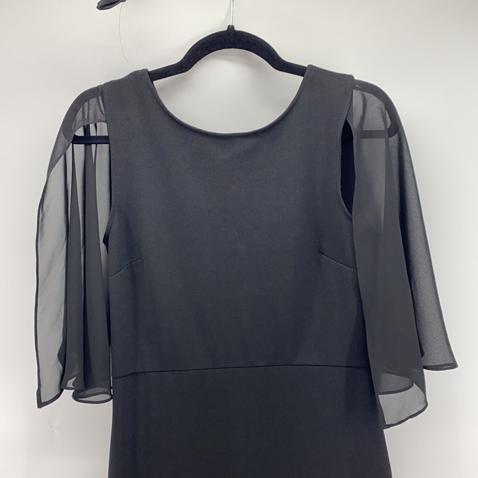 Asos ASOS DESIGN woven mix cape back pencil dress Holiday Size M / US 6-8 / IT 42-44 - 3 Thumbnail