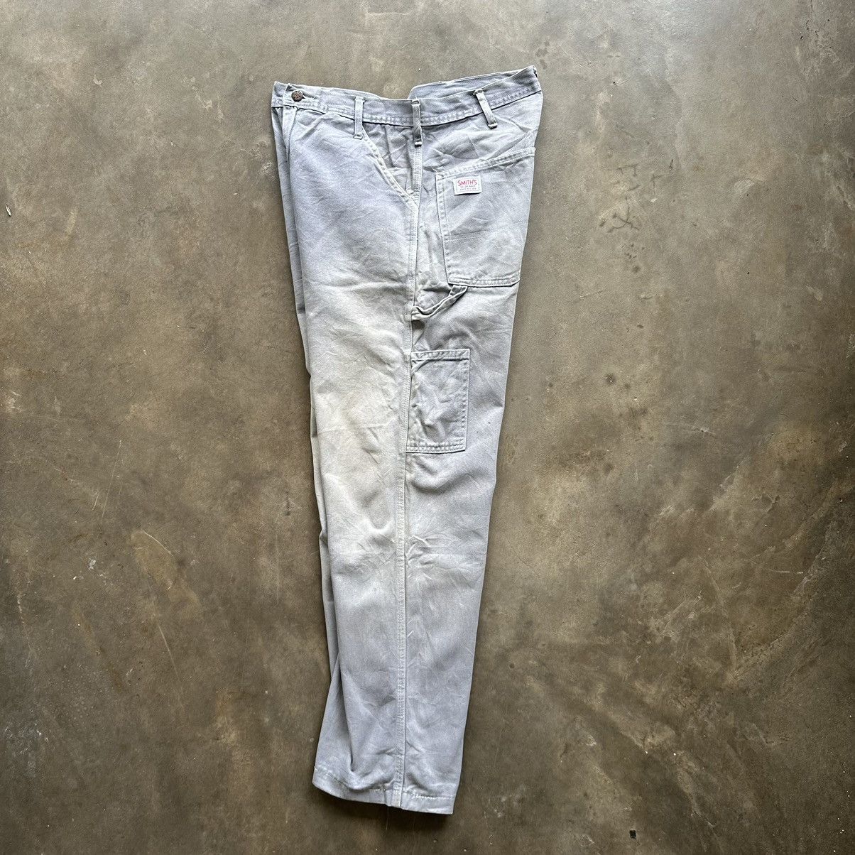 Smith's American Vintage Smith’s Tailor Talon Workwear Faded Trousers Pants Size US 32 / EU 48 - 15 Thumbnail