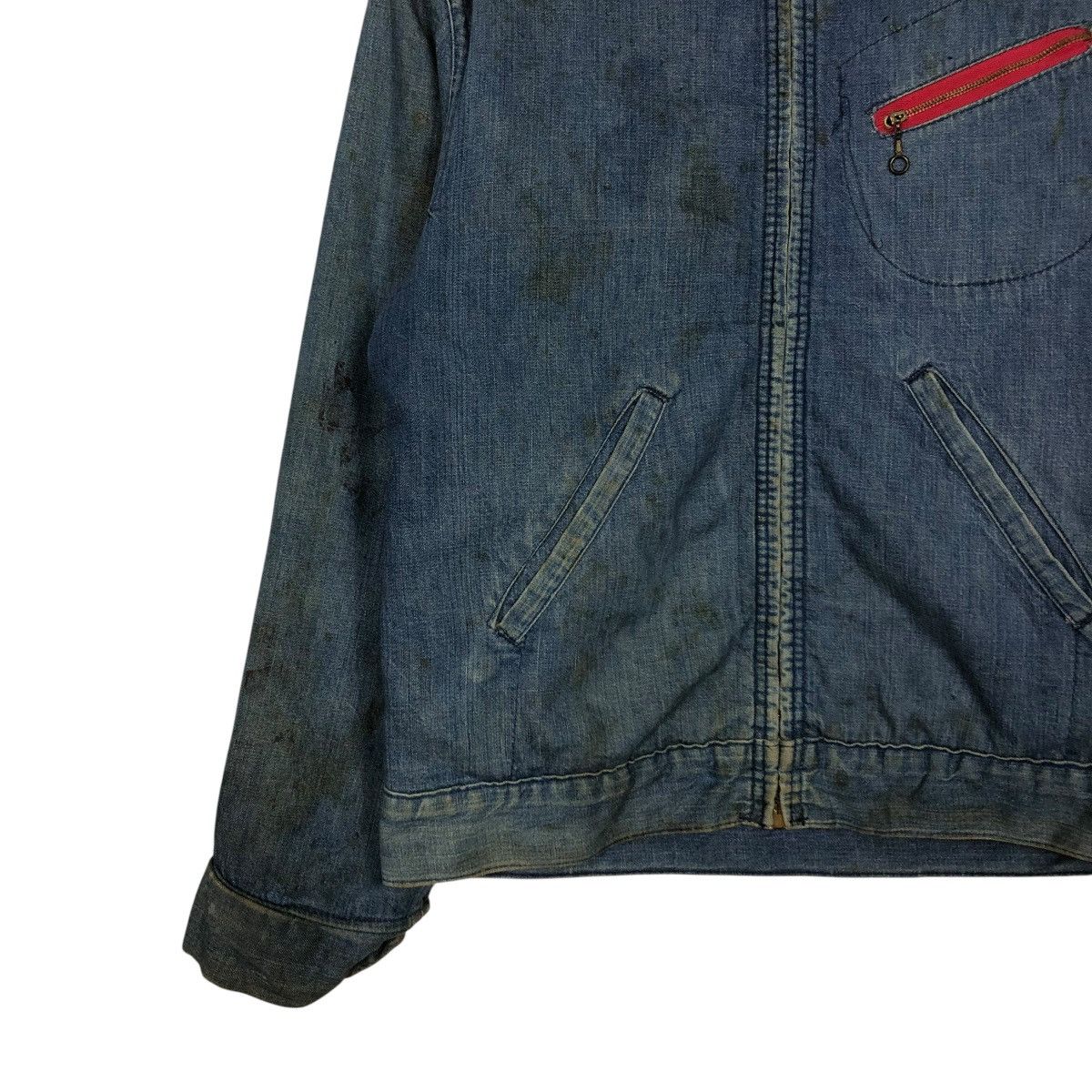 Vintage 🔥VINTAGE 50’s DENIM JACKET DEE CEE USA MADE BLANKET TALON Size US M / EU 48-50 / 2 - 6 Thumbnail