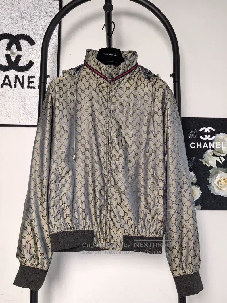 Gucci gucci Full-print zipper jacket Size US S / EU 44-46 / 1 - 1 Thumbnail