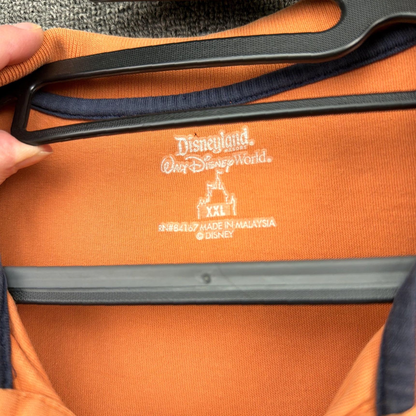 Disney VINTAGE Disney Walt Disney World Polo Shirt Mens 2XL Orange Mickey Mouse Paradise Size US XXL / EU 58 / 5 - 4 Thumbnail