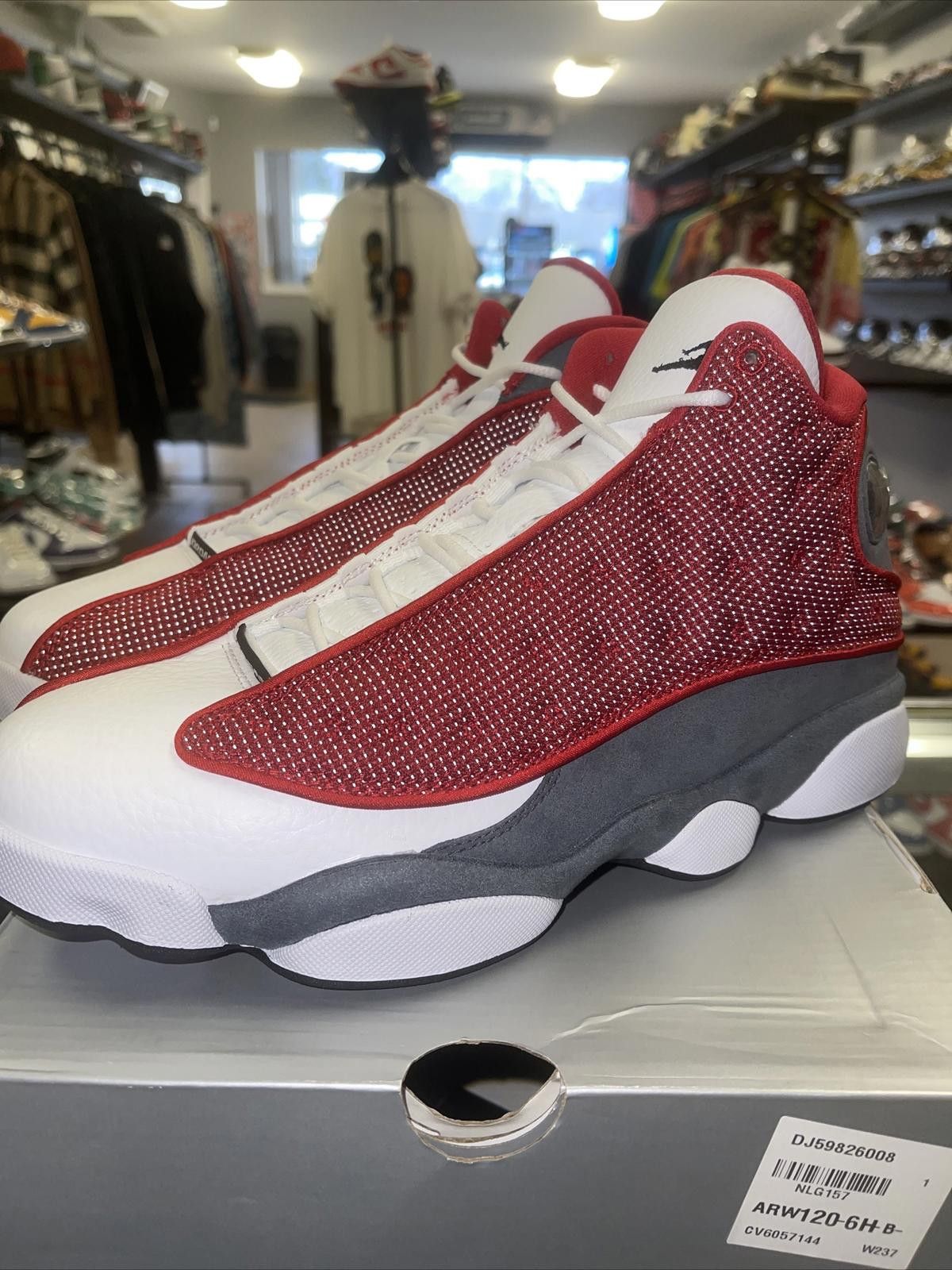 Size 8 - Jordan 13 Gym Red Flint Grey