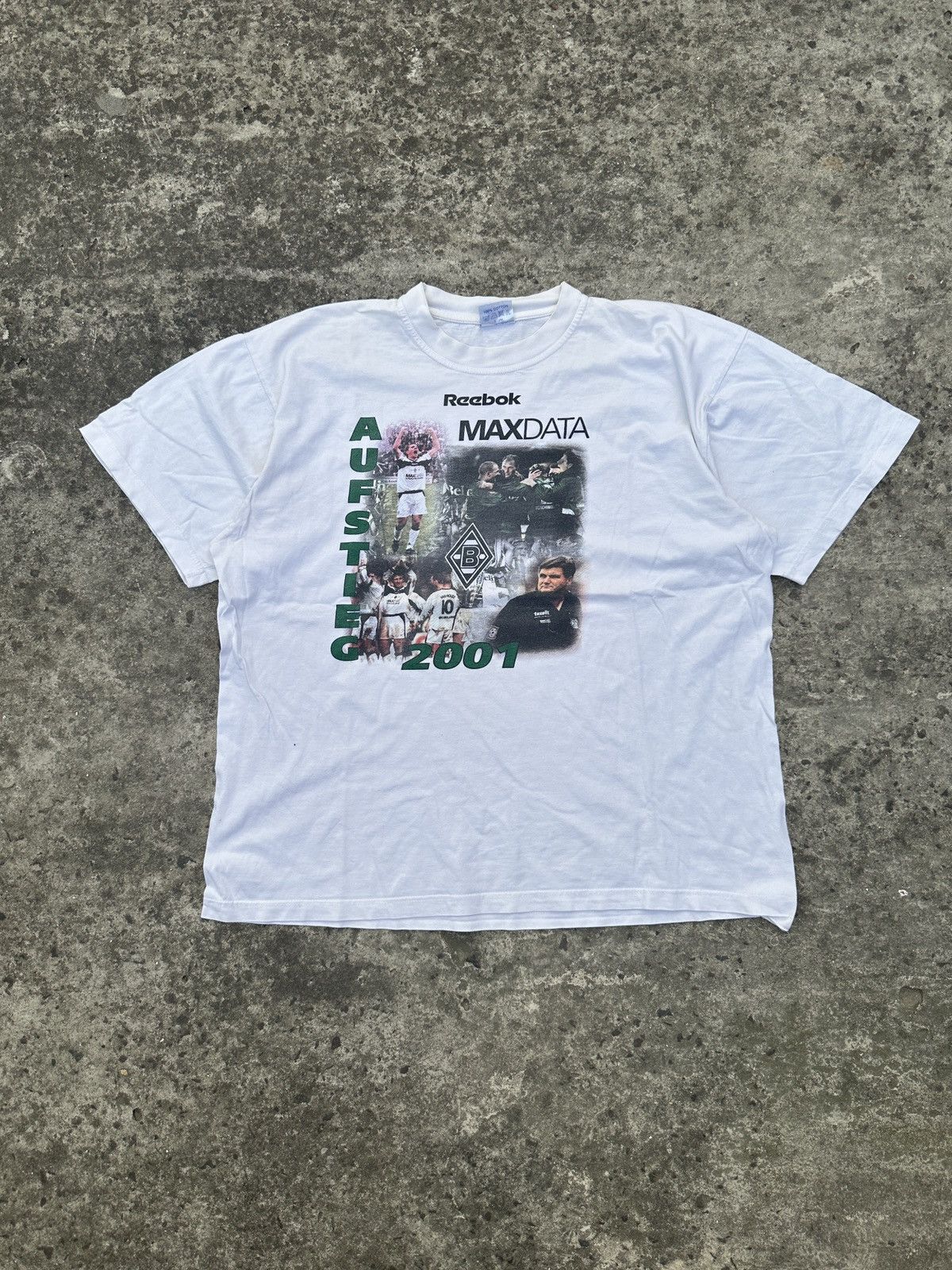 Vintage Vintage Borussia Monchengladbach Soccer T-shirt XXL Rare Size US XXL / EU 58 / 5 - 1 Thumbnail