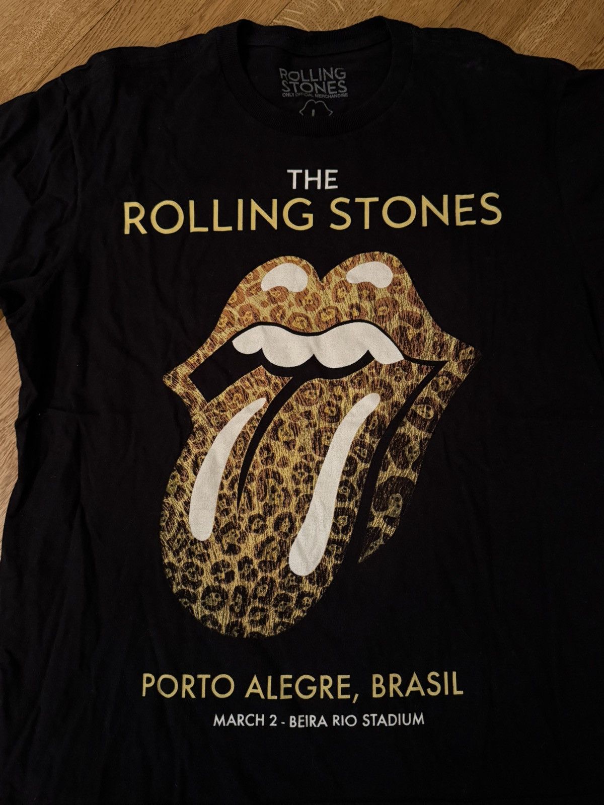 Vintage Rolling Stones official Tour T Brasil Size US L / EU 52-54 / 3 - 1 Thumbnail
