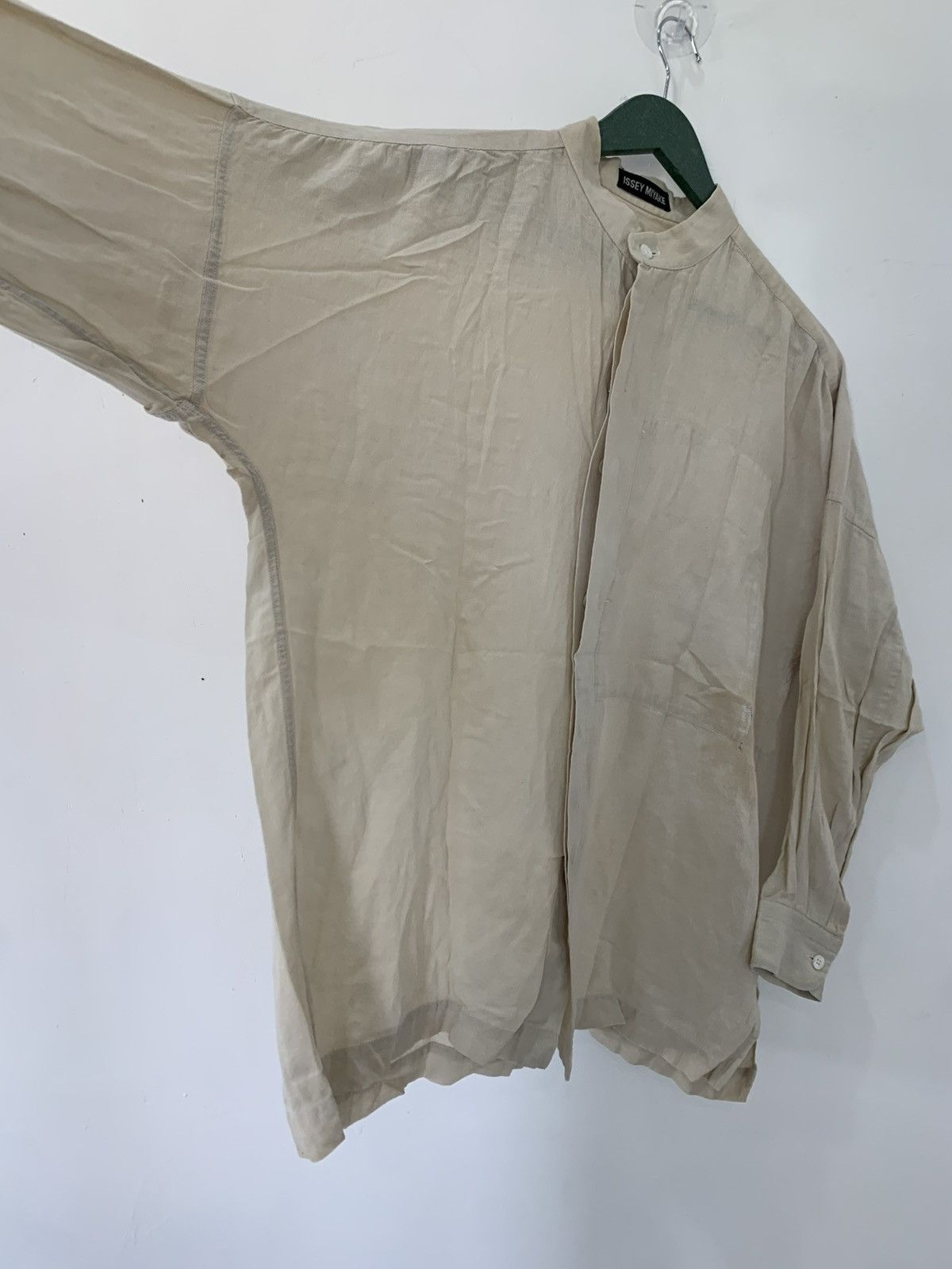 Issey Miyake 80s vintage issey miyake linen shirt Size US M / EU 48-50 / 2 - 2 Thumbnail