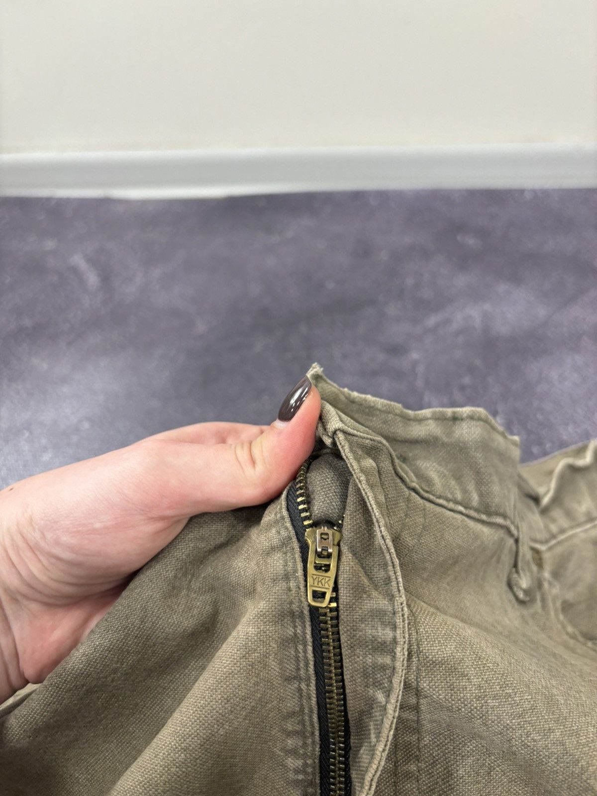 Dickies Vintage Dickies Y2K American Olive Hype Cropped Baggy Shorts Size US 38 / EU 54 - 11 Thumbnail
