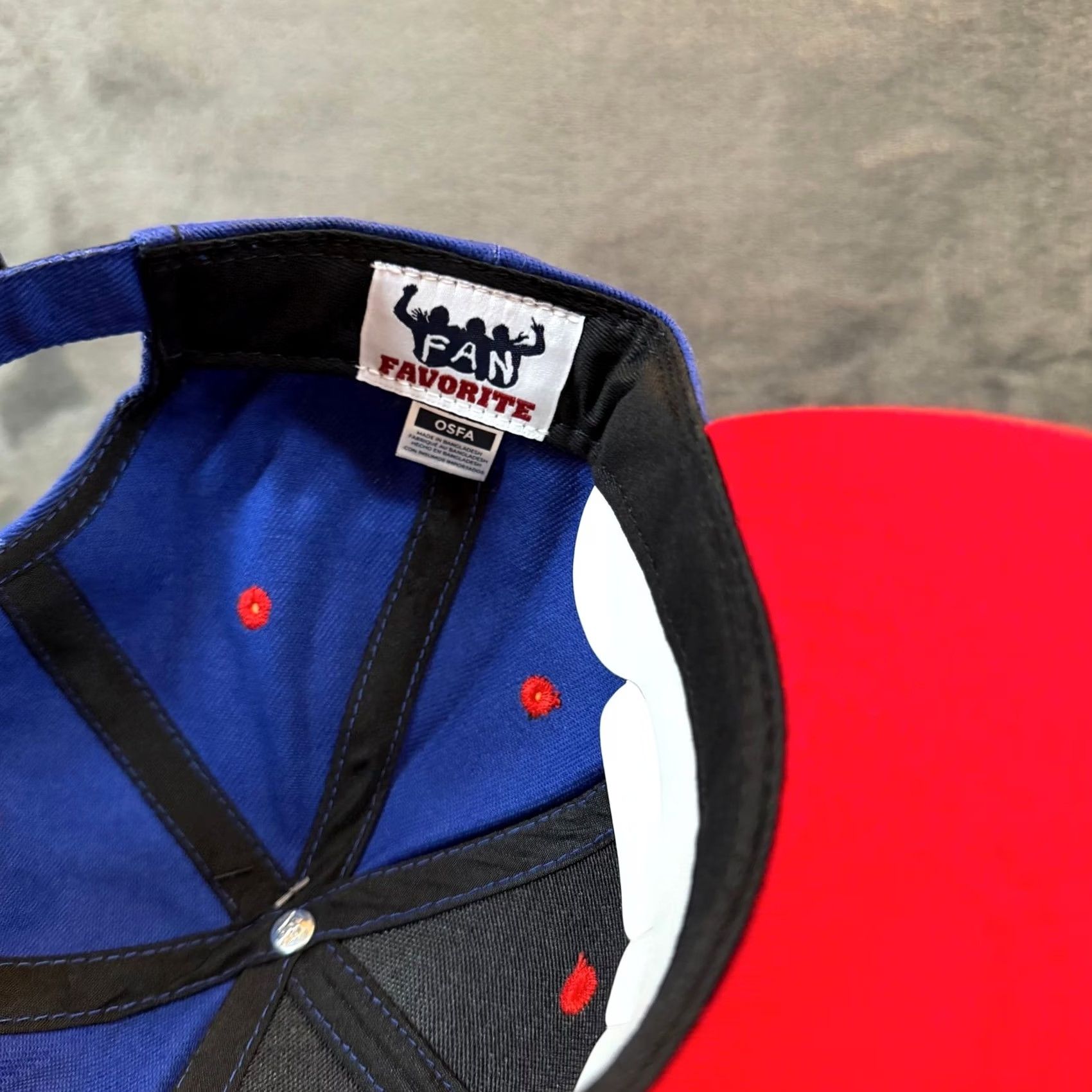 Vintage Fan Favorite Chicago Cubs Hat Mens One Size Blue Adjustable Baseball Cap NWT Size ONE SIZE - 6 Thumbnail