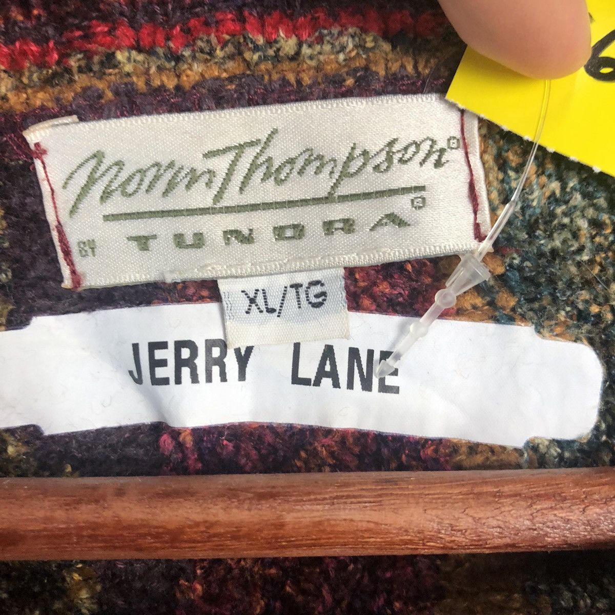 Homespun Knitwear DL Norm Thompson Tundra Jerry Lane Beige Knitwear #C668 Size US XL / EU 56 / 4 - 11 Thumbnail