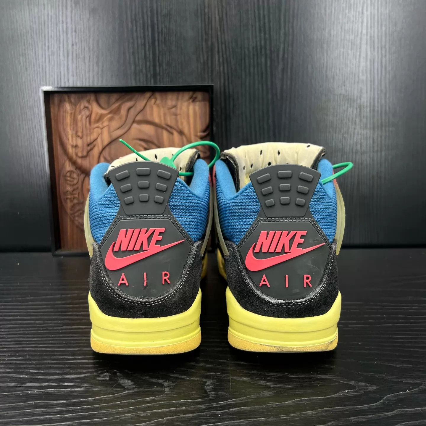 Nike AJ4 Union Black Blue 42 Box New Size US 9 / EU 42 - 5 Thumbnail