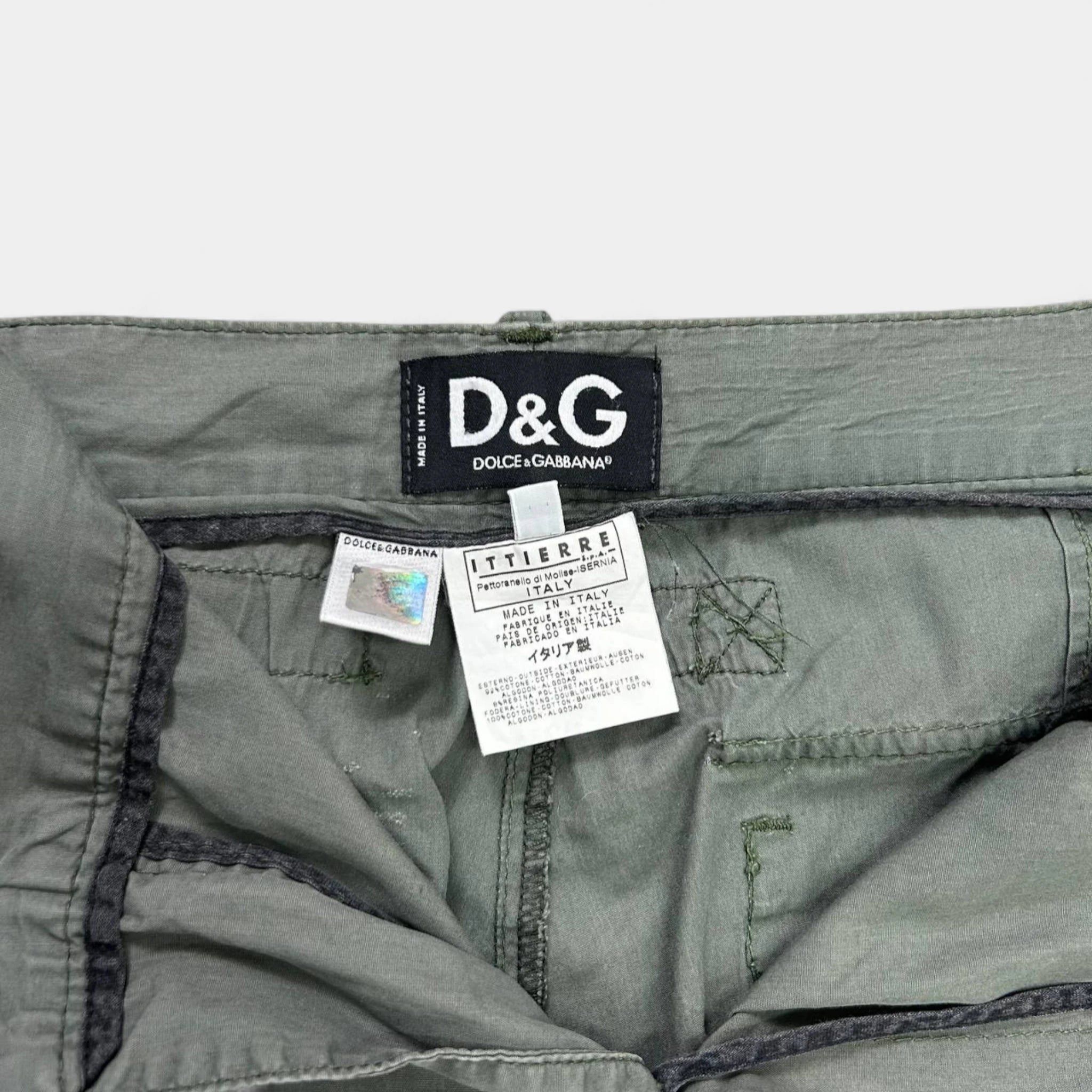 Dolce & Gabbana Dolce & Gabbana Vintage Cargo Pants Size US 32 / EU 48 - 6 Thumbnail