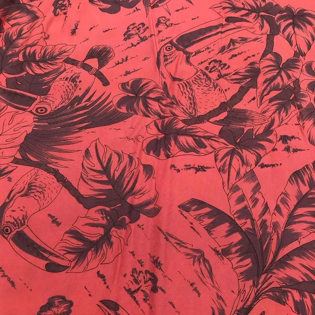 Vintage Bird floral pattern Size US L / EU 52-54 / 3 - 7 Thumbnail