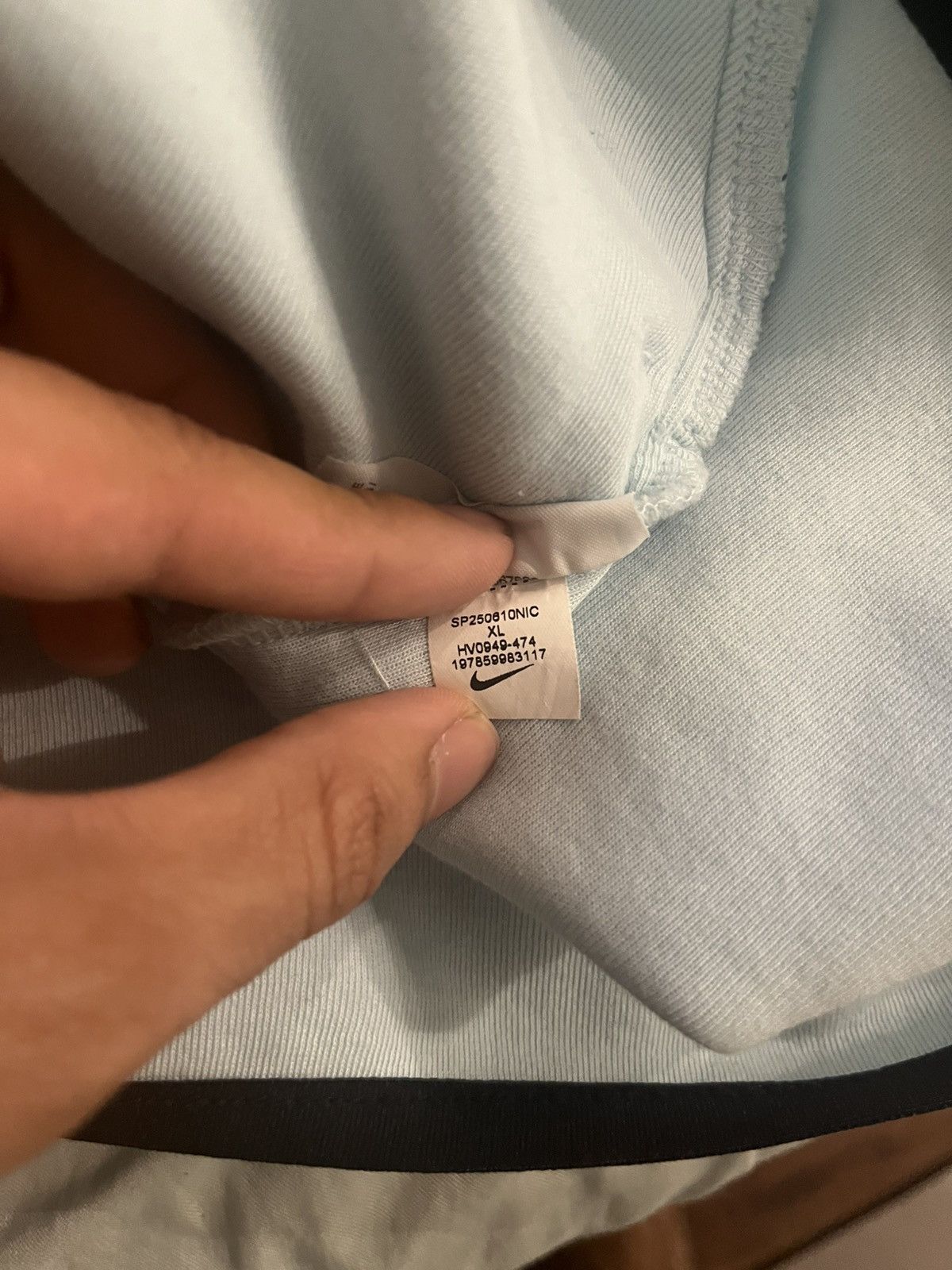 Nike Nike Sportswear Tech Fleece Hoodie Glacier Blue Size US XL / EU 56 / 4 - 4 Thumbnail
