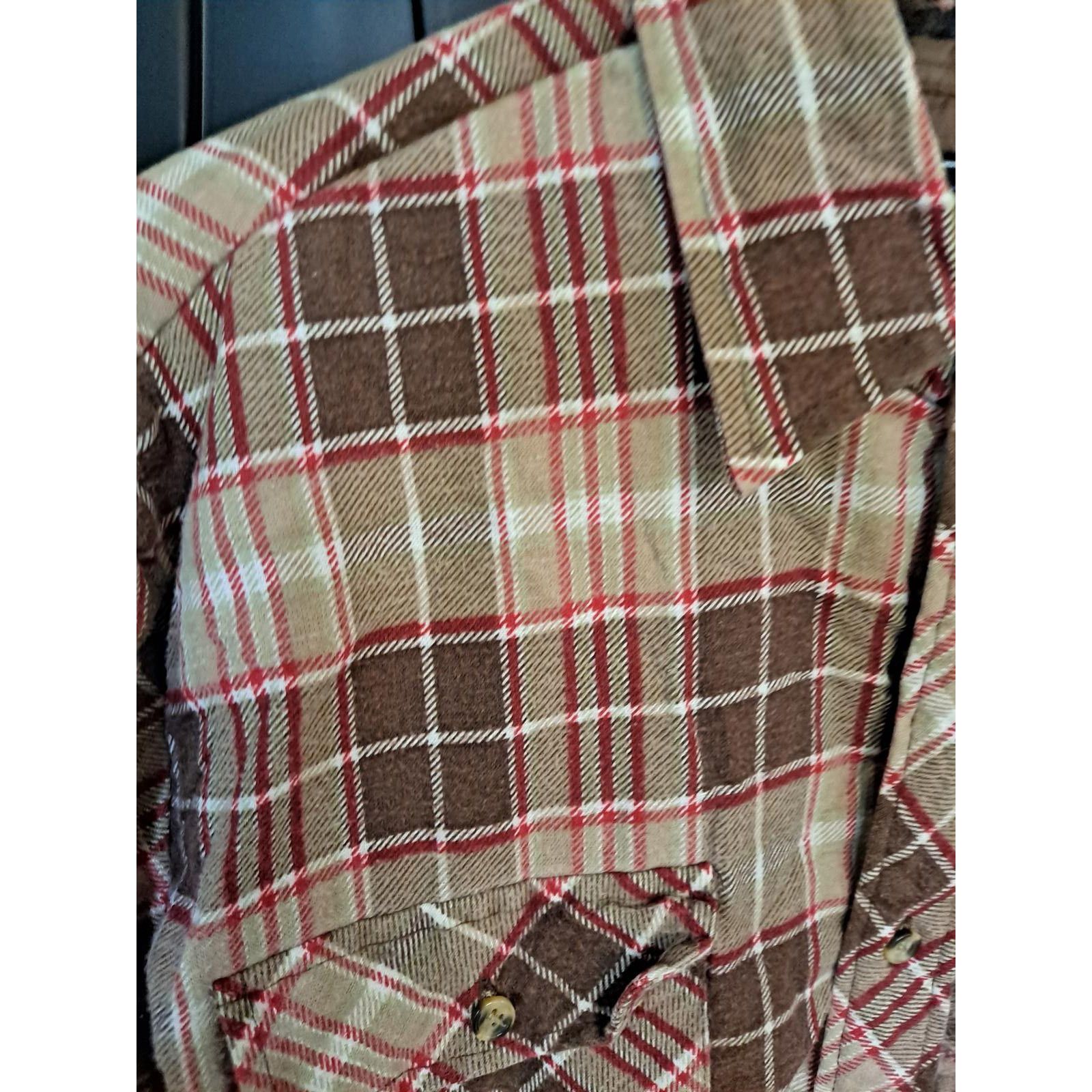Northwest Territory Northwest Territory Brown, Tan and Red Insulated Flannel Siz Size US L / EU 52-54 / 3 - 2 Thumbnail