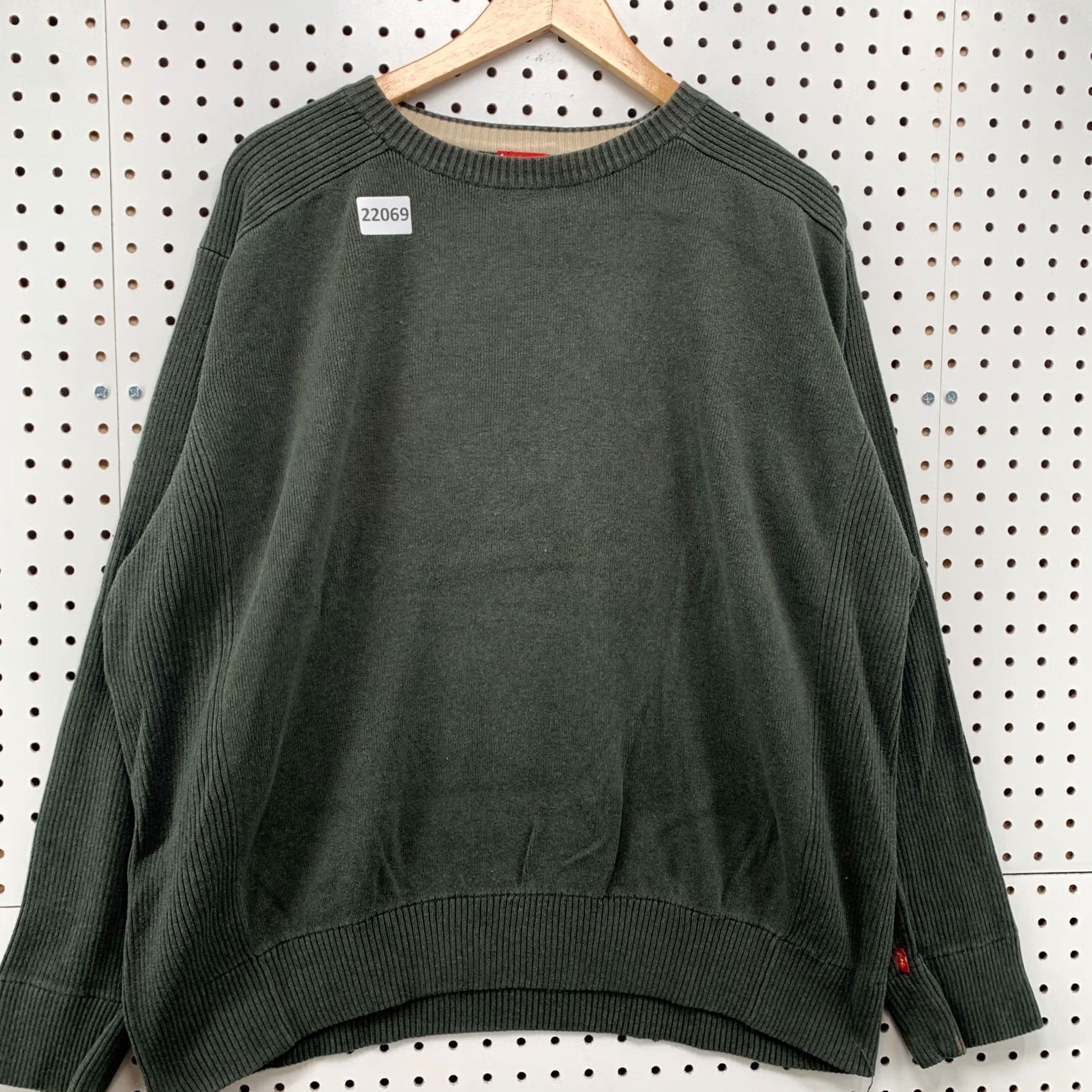 Levi's VINTAGE Levi's Crewneck Sweater Olive Green Adult Mens XL Long Sleeve Pullover Size US XL / EU 56 / 4 - 6 Thumbnail