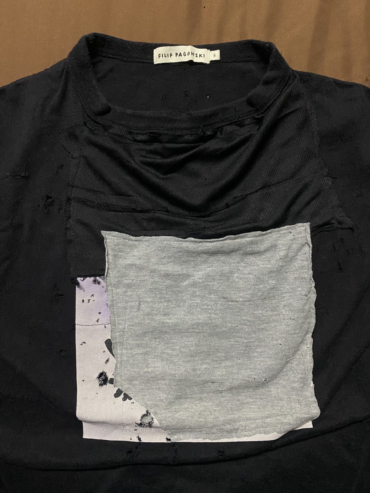 Arts & Science Filip Pagowski x GU Damaged Distressed Tee Size US S / EU 44-46 / 1 - 6 Thumbnail