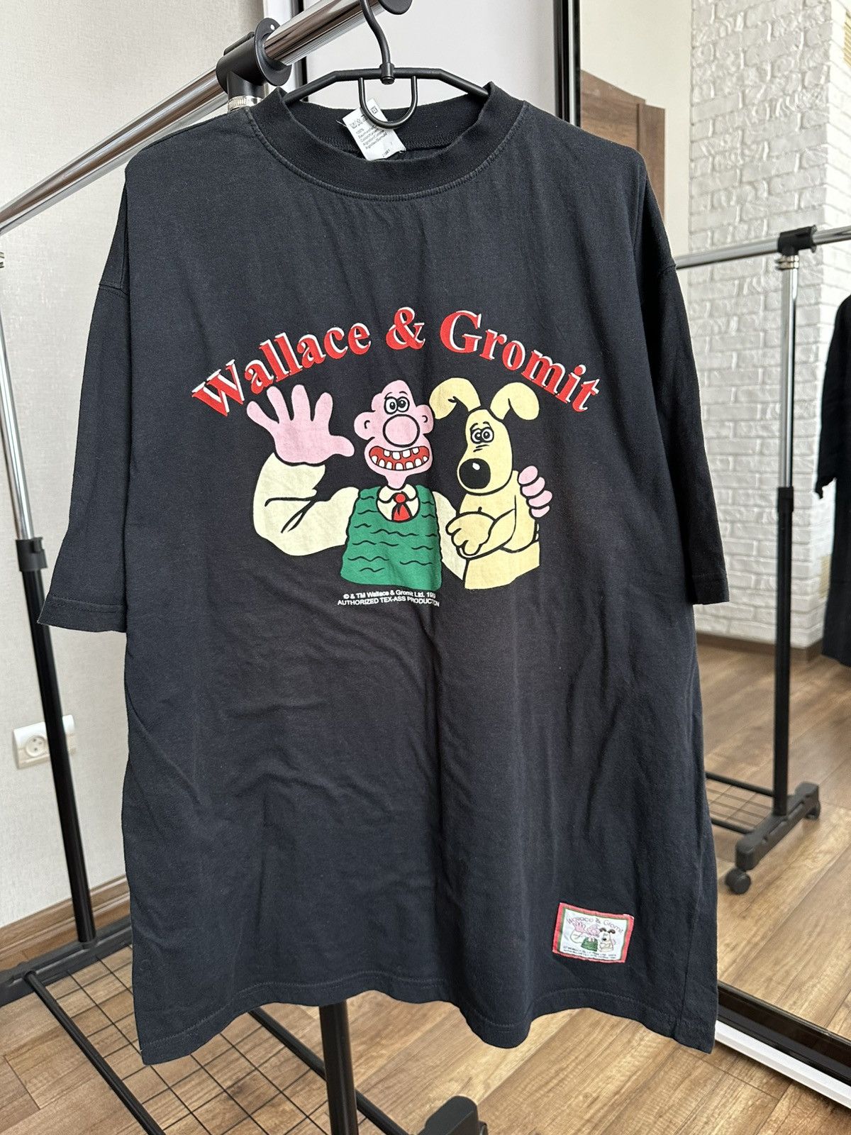 Vintage 1989 Wallace & Gromit Vintage Movie T-Shirt Tee Size US XL / EU 56 / 4 - 1 Thumbnail