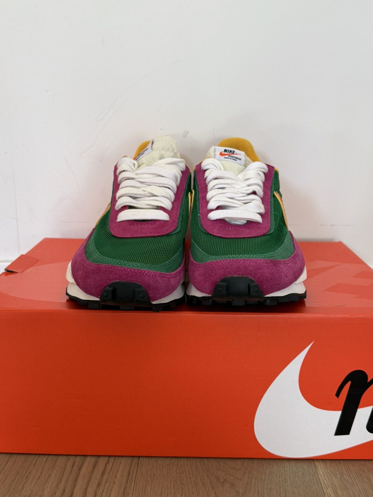 Nike × Sacai Nike Sacai LD WAFFLE Pine Green Clay Orange Size US 10.5 / EU 43-44 - 3 Thumbnail