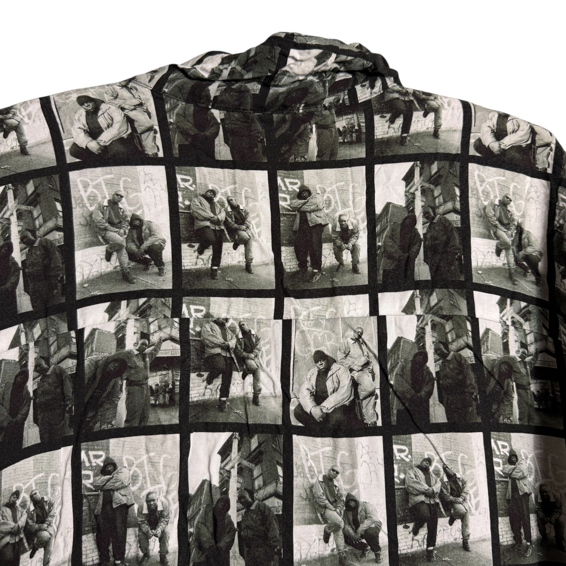 H&M 🔥RARE🔥H&M The Notorious BIG AllPrint Oversize Button Shirt Size US XL / EU 56 / 4 - 4 Thumbnail