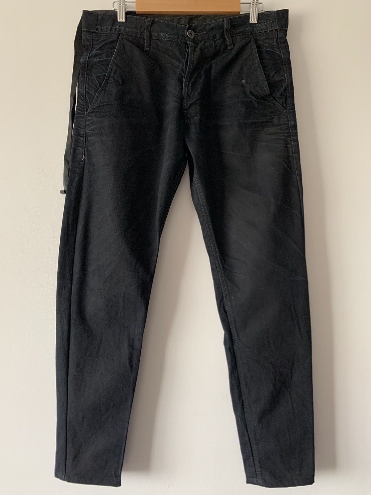 image of Rick Owens Olmar And Mirta Denim in Navy, Men's (Size 32)