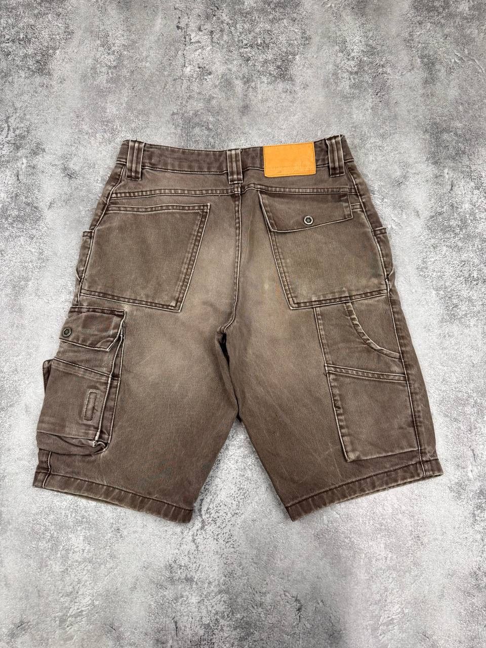 Other Engelbert Strauss Men Work Cargo Shorts Brown Utility Style Size US 31 - 8 Thumbnail