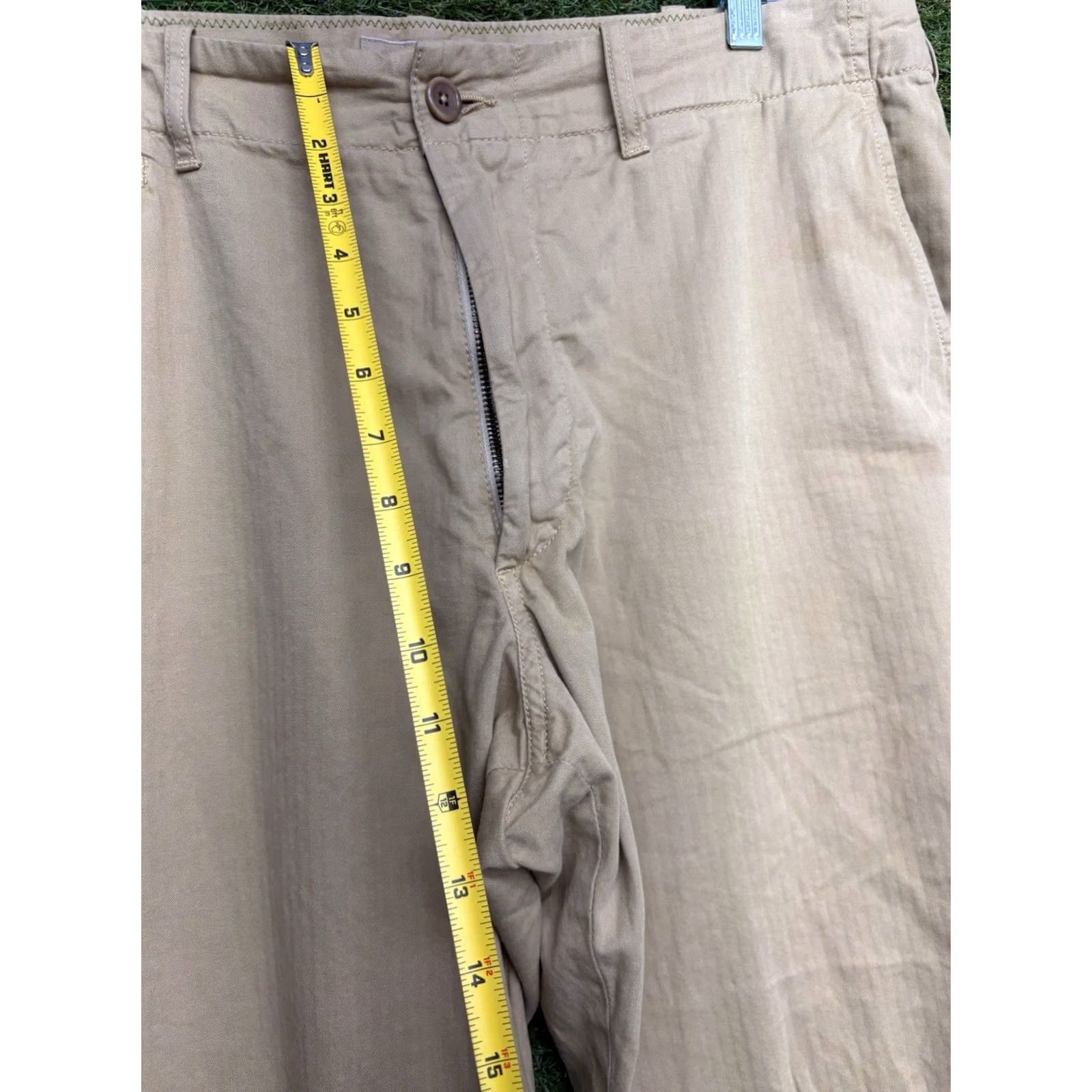 Banana Republic Banana Republic Pants Mens 38 Relaxed Fit Herringbone Wool Cotton Dress Straight Leg Size US 38 / EU 54 - 4 Thumbnail