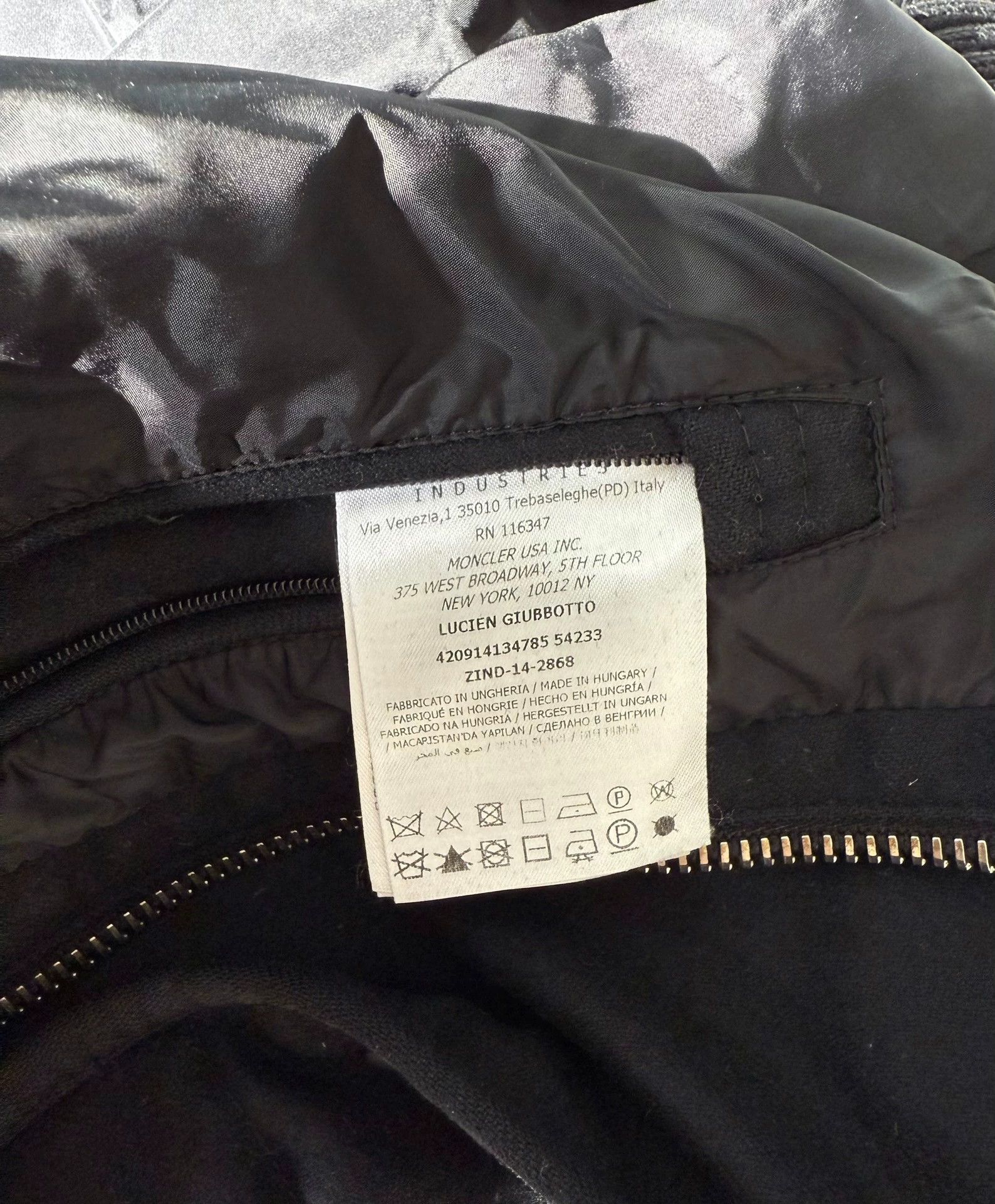 Moncler Moncler Wool Blend Down Jacket 5 118cm Chest 70cm Length Size US M / EU 48-50 / 2 - 7 Thumbnail