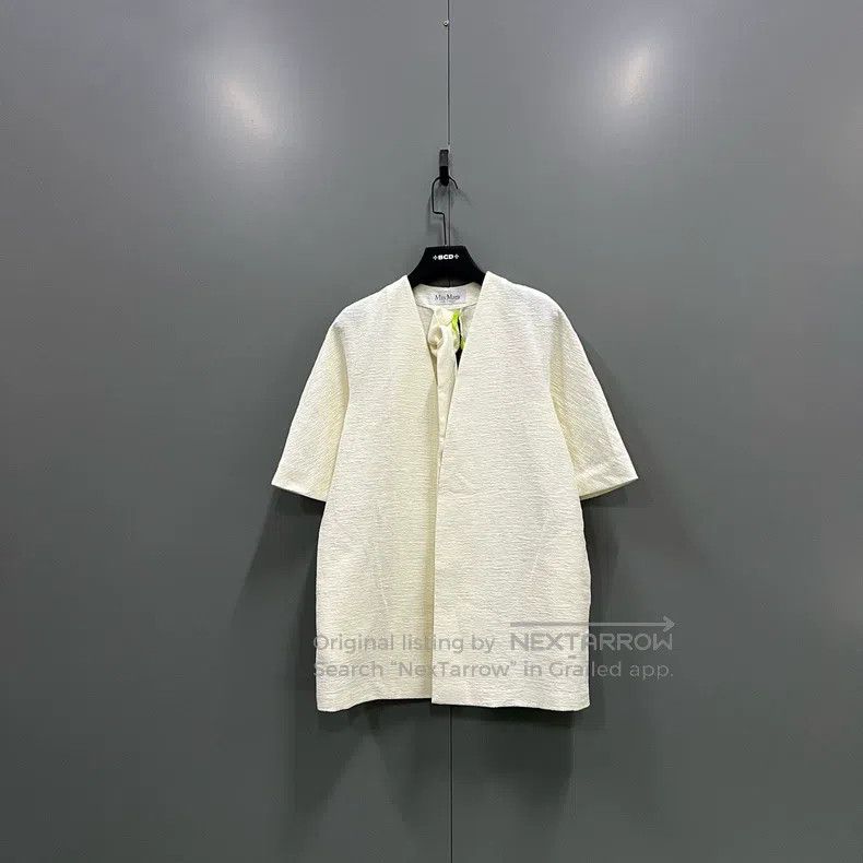 Max Mara Max Mara Off-white Jacket Size XS / US 0-2 / IT 36-38 - 1 Thumbnail