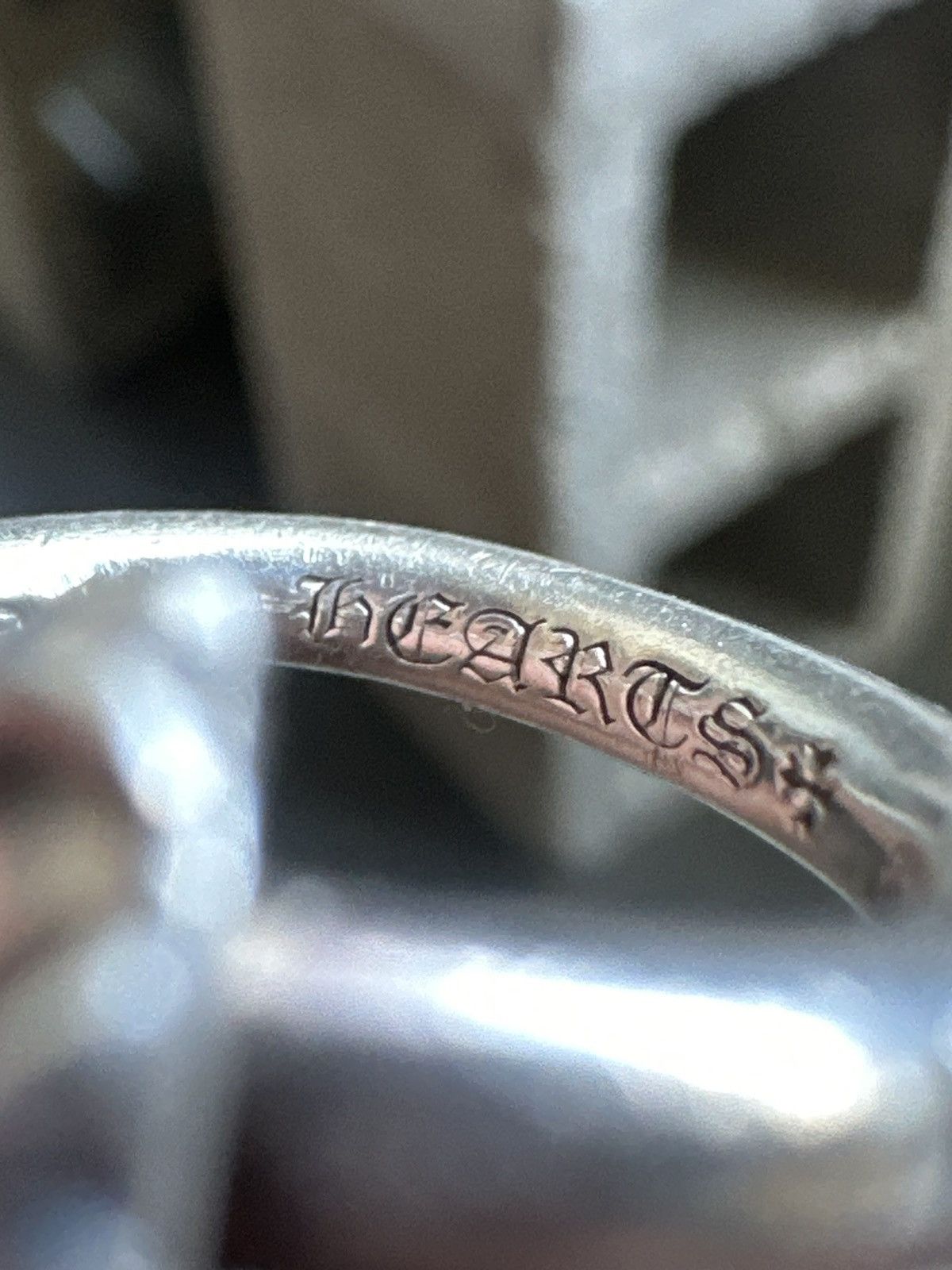 Chrome Hearts Diamond nail screw ring Size ONE SIZE - 14 Thumbnail