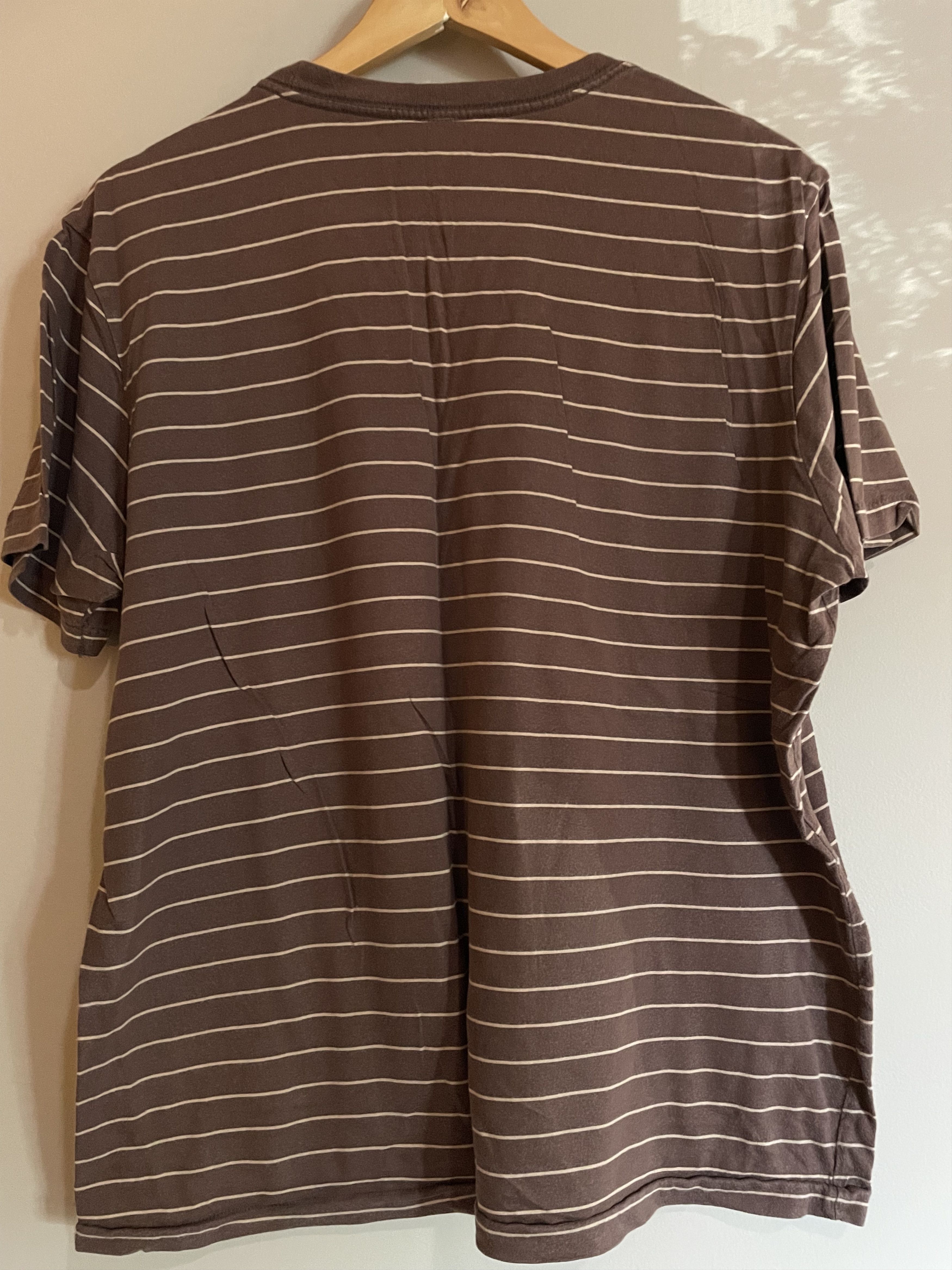 Gap Gap Brown and Tan Striped T-Shirt, Men's Large Size US L / EU 52-54 / 3 - 2 Thumbnail