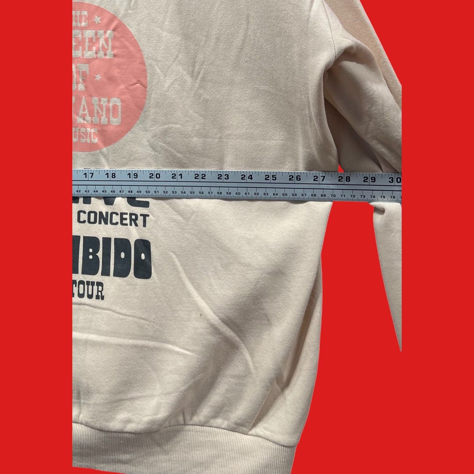 Other Apparel Hybrid - Selena - Women's Long Sleeve Hooded Sweatsh Size 4XL / US 24-26 - 3 Thumbnail