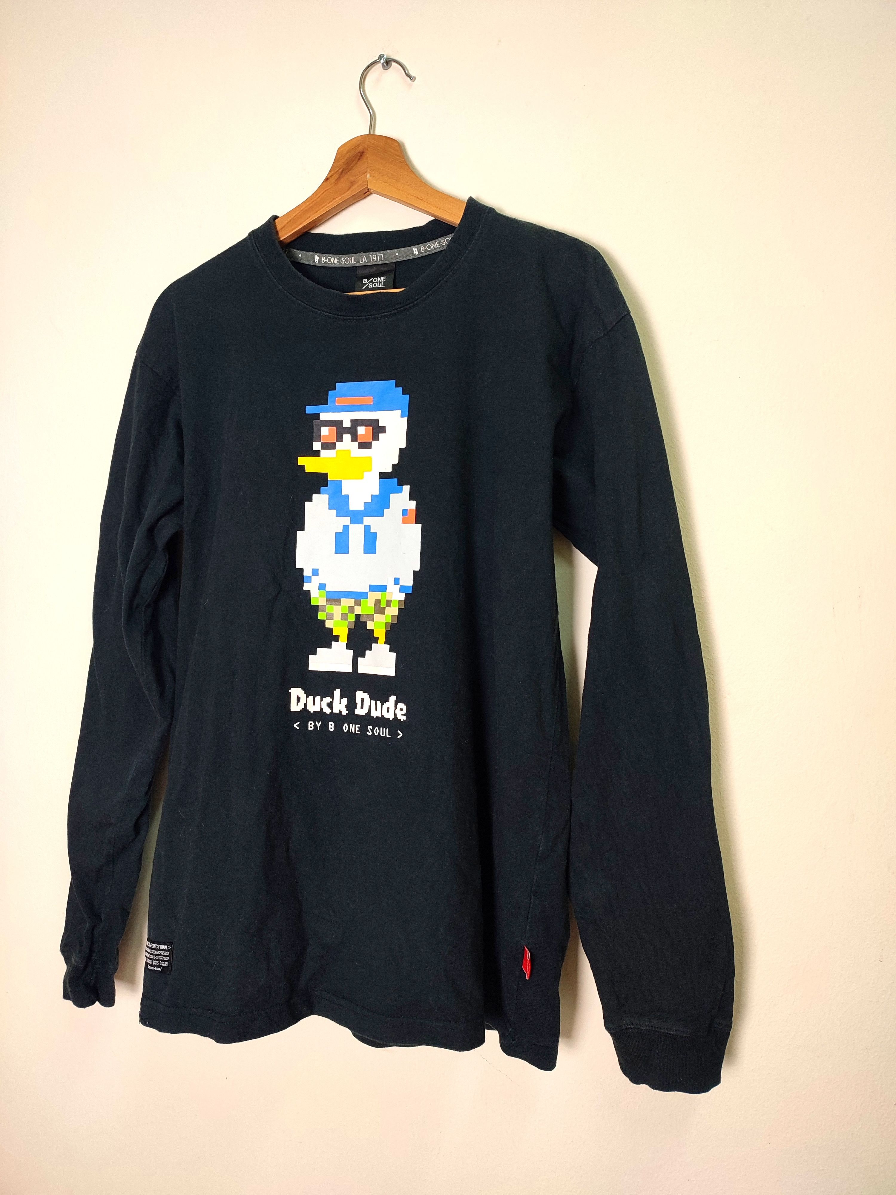 Japanese Brand B-ONE-SOUL Duck Dude Long Sleeve Shirt Size US L / EU 52-54 / 3 - 1 Thumbnail