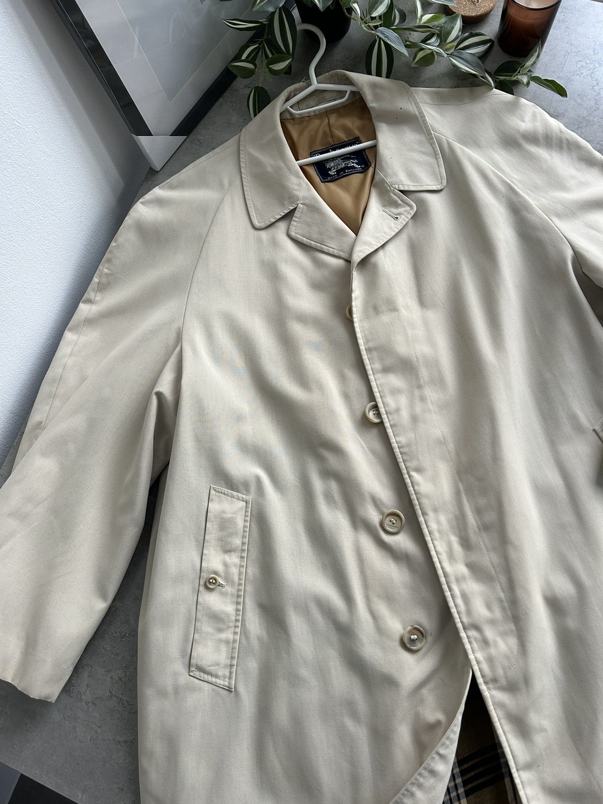 Burberry × Vintage Burberry Vintage trench coat unisex Size US L / EU 52-54 / 3 - 2 Thumbnail