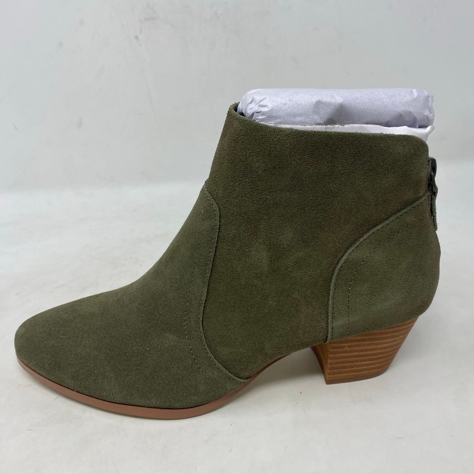 Other Violet & Red Cupid Suede Ankle Booties Womens Olive Size 8 Size US 8 / IT 38 - 2 Thumbnail