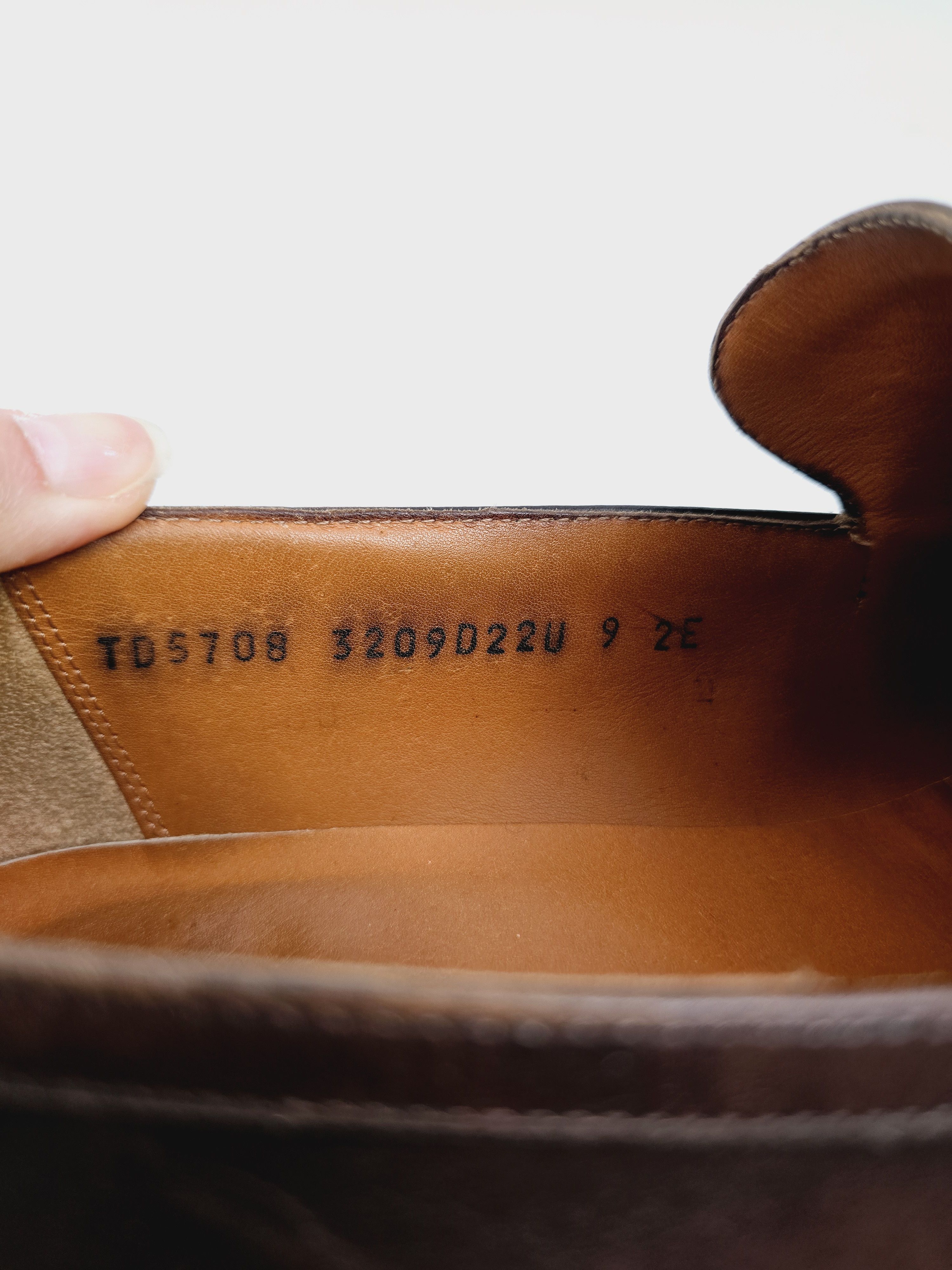 Salvatore Ferragamo Salvatore Ferragamo Brown Leather Oxford Shoes - Size 9 EE Size US 9 / EU 42 - 13 Thumbnail