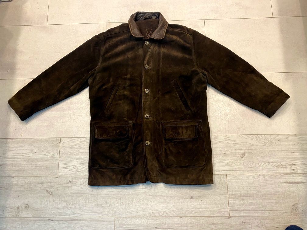 Yves Saint Laurent Vintage Yves Saint Laurent Leather Suede Jacket Size US M / EU 48-50 / 2 - 1 Thumbnail