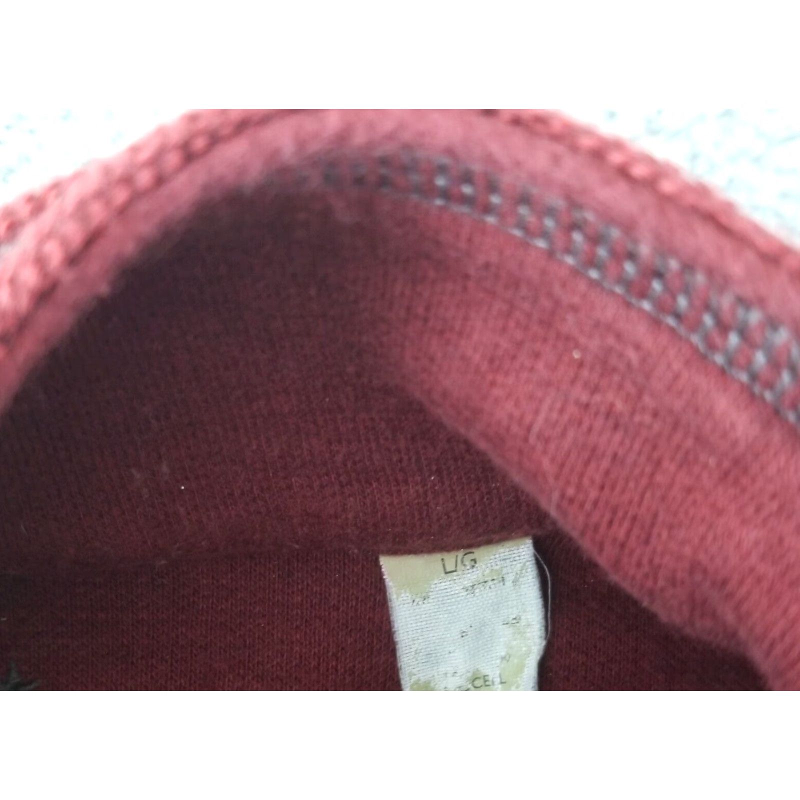 Tommy Bahama Tommy Bahama Sweater Mens Pullover Zipper 1/4 Zip 1/2 Zip Red Cotton All Seasons Heavyweight Fleece Mock Neck Long Sleeve Size US L / EU 52-54 / 3 - 5 Thumbnail