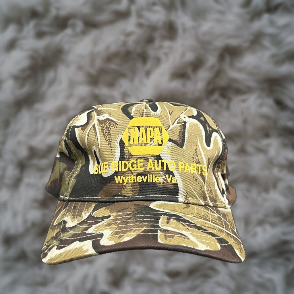 Vintage VINTAGE Cobra Caps Woodland Camo SnapBack Hat OSFA Men Fishermen? Size ONE SIZE - 1 Thumbnail
