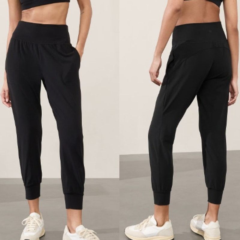 Athleta Athleta Salutation High Rise Jogger Pants Powervita Womens M Size 30" / US 8 / IT 44 - 1 Thumbnail