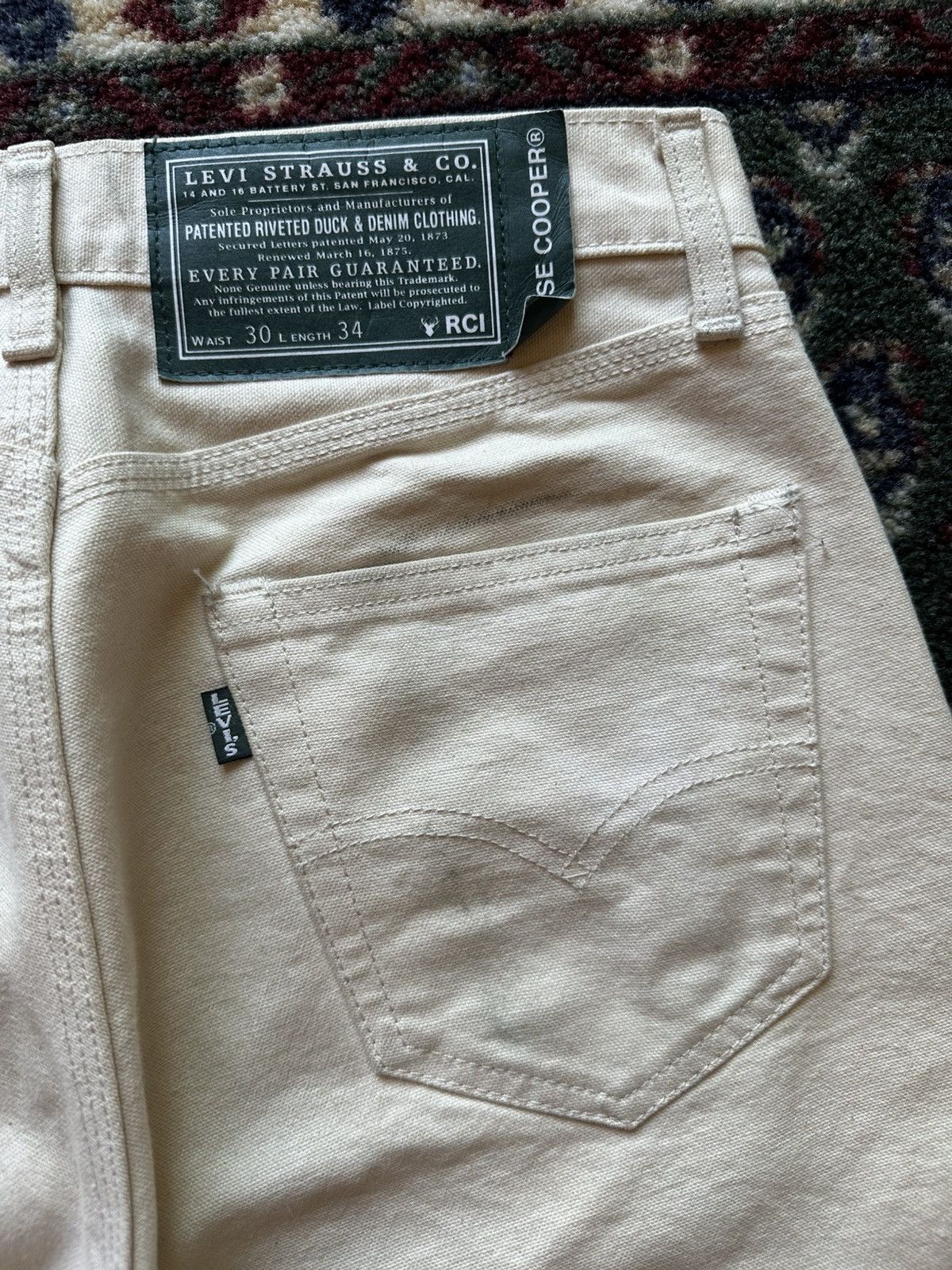 Levi's × Reese Cooper Levis’s x Reese Cooper Duck Canvas Pant Size US 30 / EU 46 - 3 Thumbnail