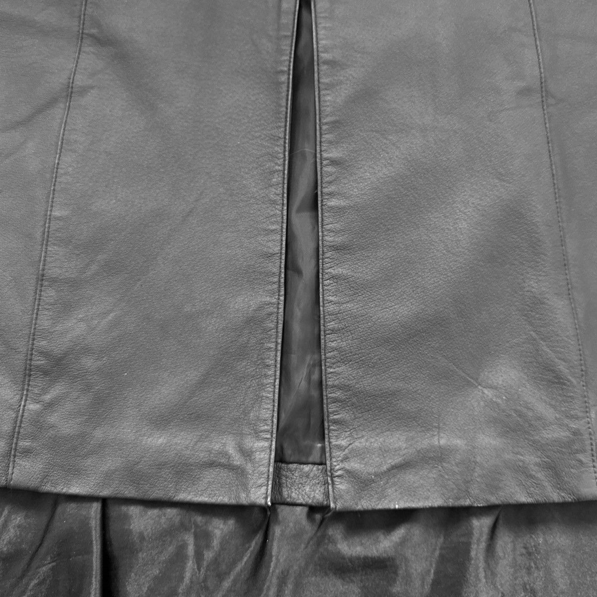 Vintage Iconic super long matrix leather coat Size S / US 4 / IT 40 - 5 Thumbnail