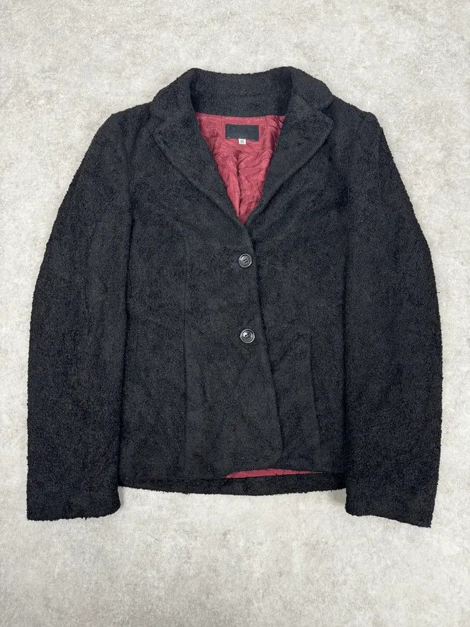 Dolce & Gabbana 2000s Dolce & Gabbana Black Fur Blazer Jacket Size S / US 4 / IT 40 - 3 Thumbnail