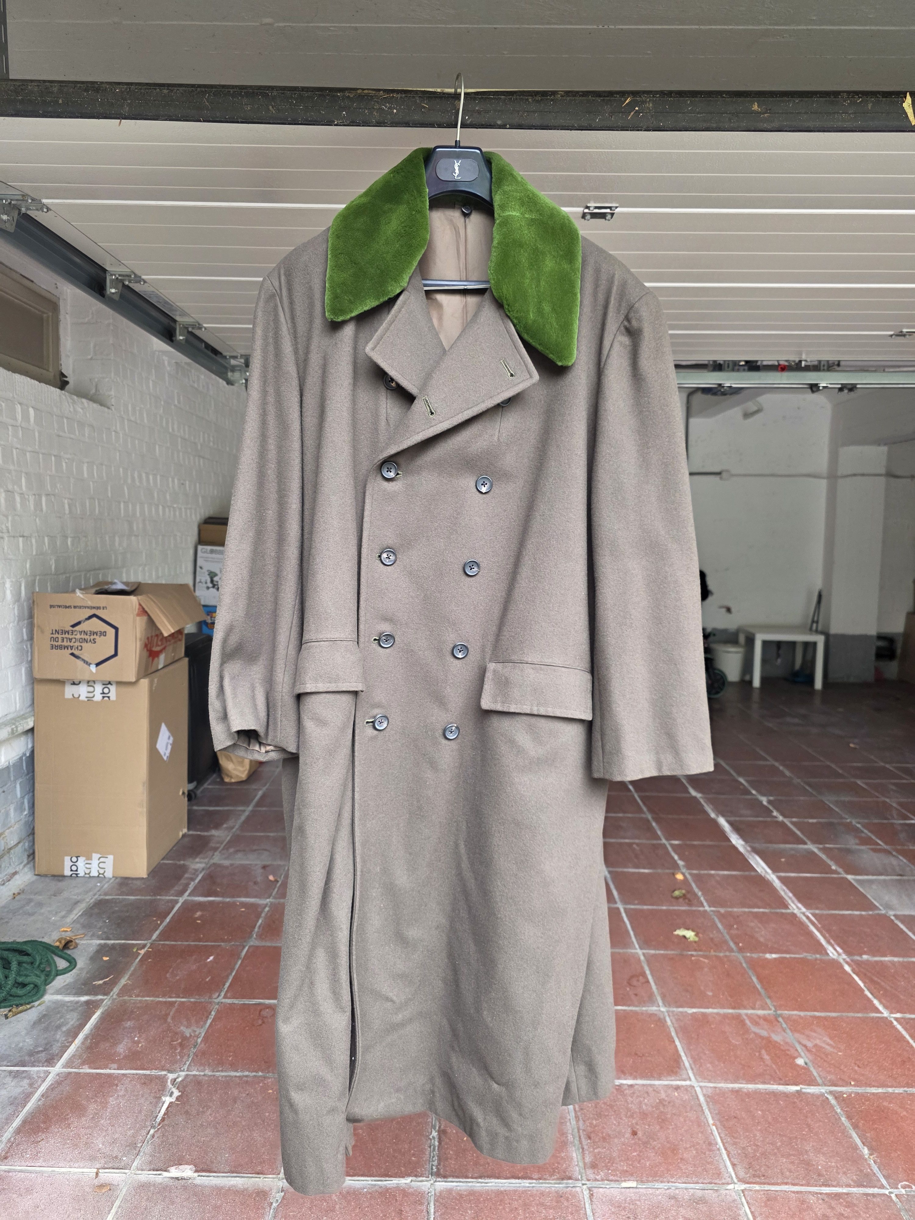 Yohji Yamamoto Yohji Yamamoto Pour Homme Wool Overcoat – Made in Japan Size US M / EU 48-50 / 2 - 1 Thumbnail
