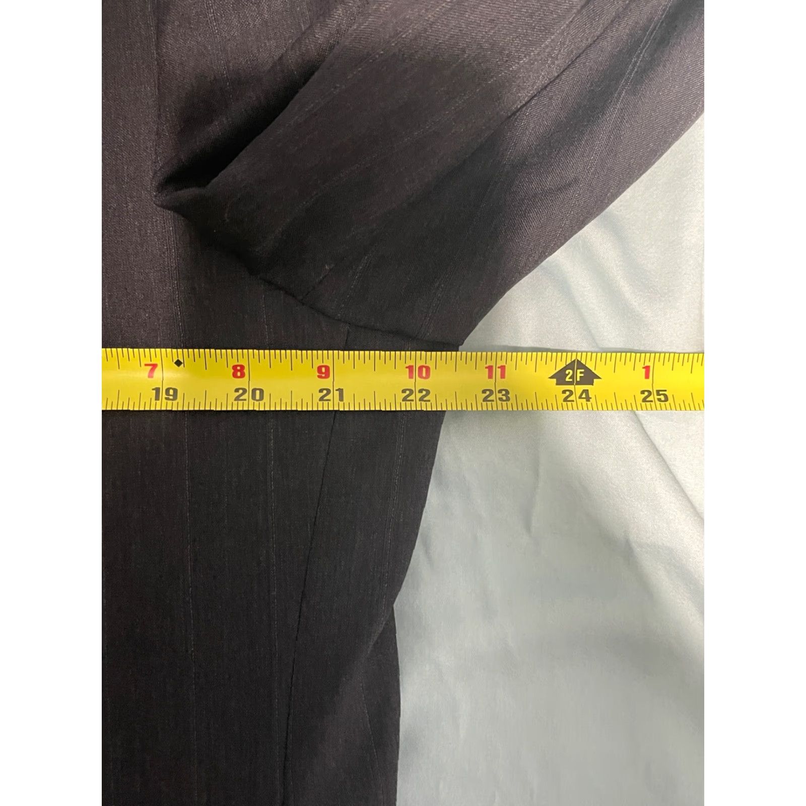 Canali Canali Milano Blazer - Wool Pinstripe - Single-Breasted Two-Button - Gray - 54R - Made in Italy - Men’s Jacket Size 54R - 4 Thumbnail
