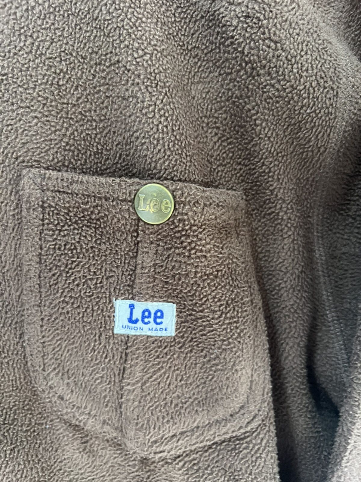 Lee 🔥Lee Union Made Cropped Button Fleece Jacket Size US S / EU 44-46 / 1 - 7 Thumbnail