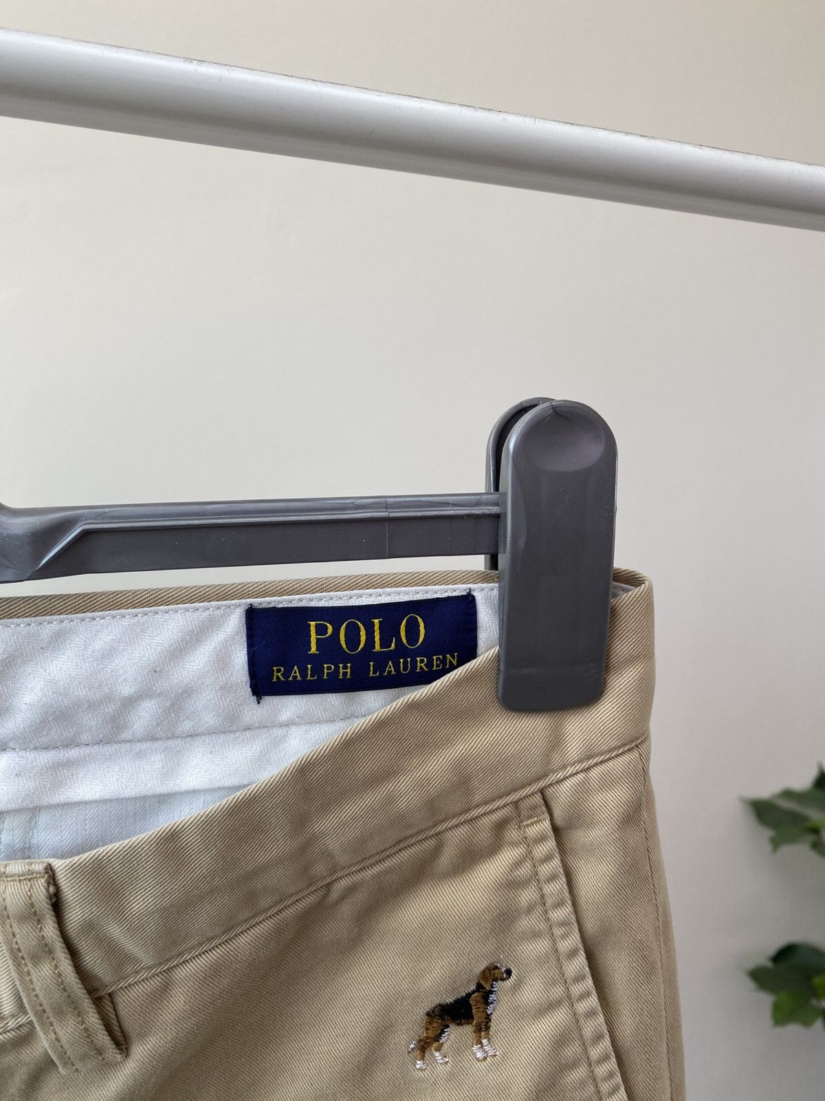Polo Ralph Lauren Vintage Polo Ralph Lauren Chino Embroidered Dogs Pants Size US 32 / EU 48 - 5 Thumbnail