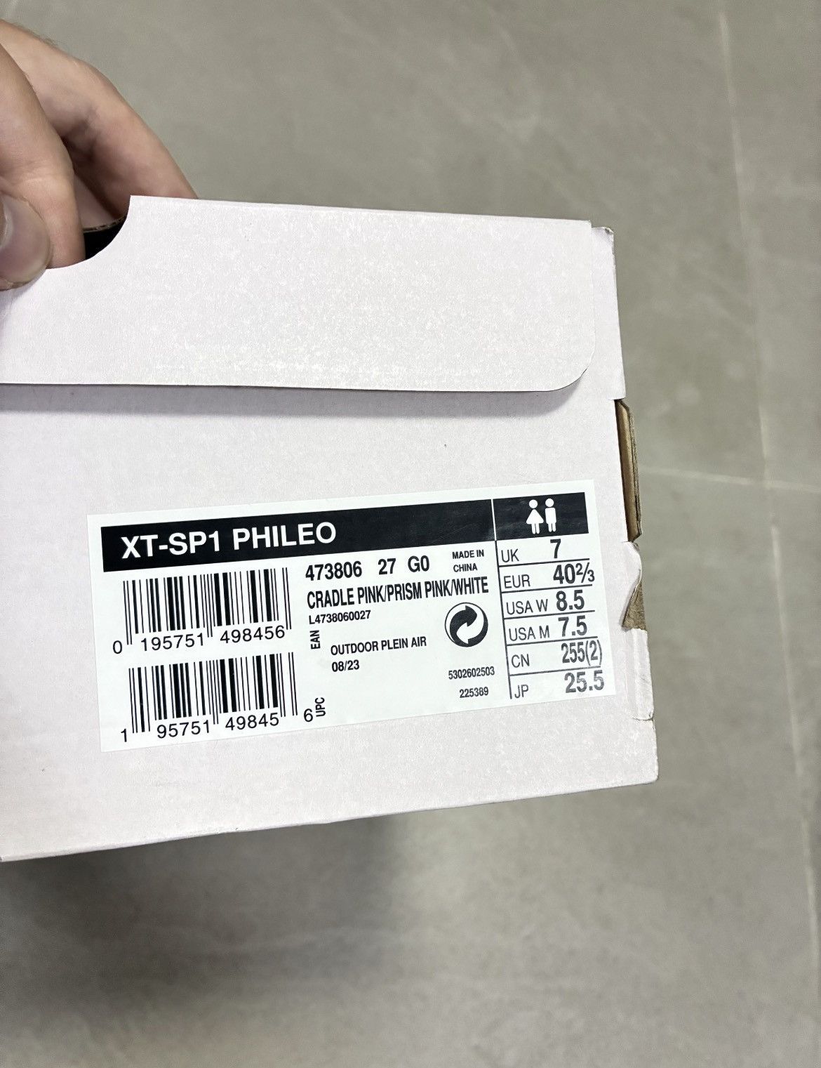 Salomon Salomon XT-SP1 phileo Size US 8.5 / IT 38.5 - 2 Thumbnail