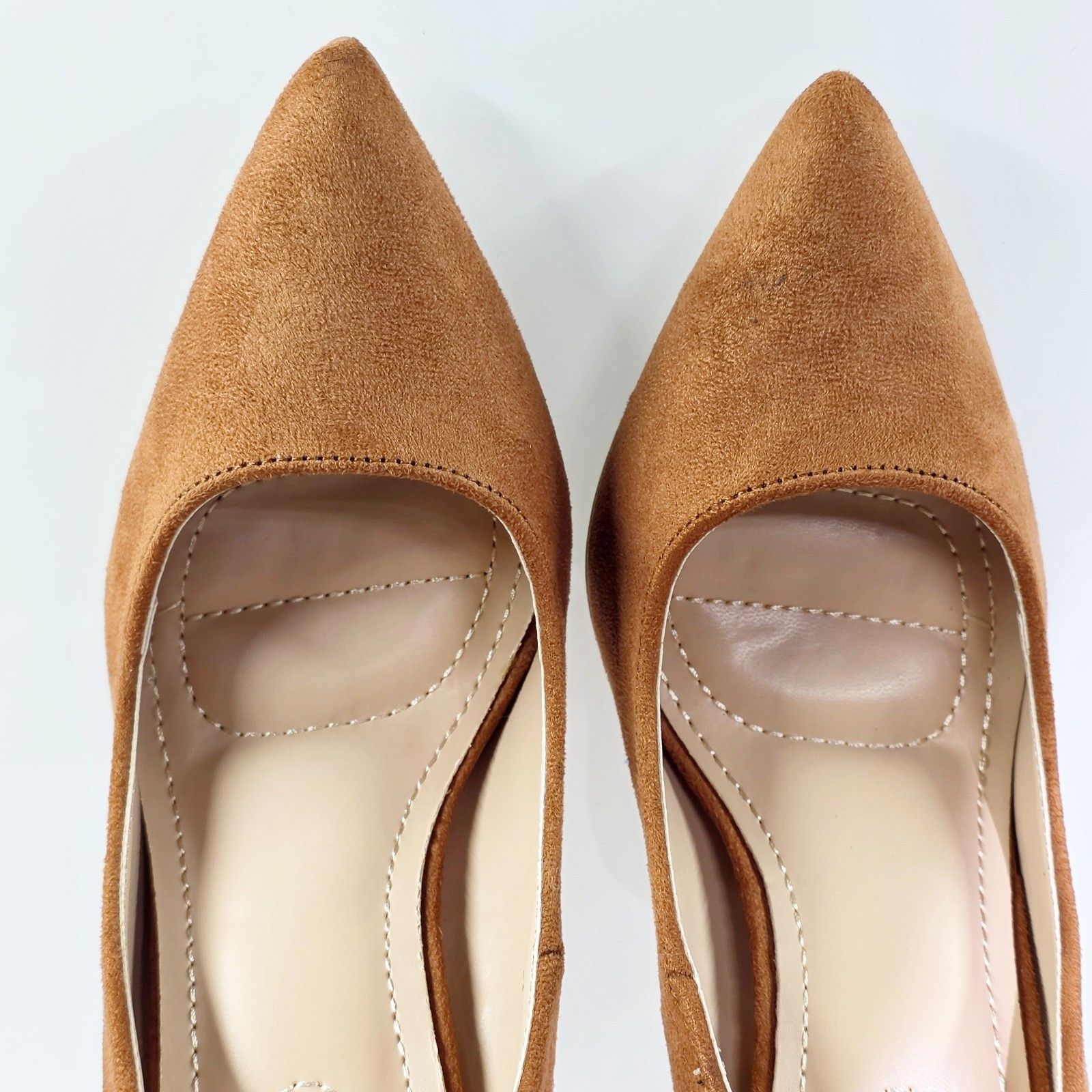 Other Lynn Brown FX Suede High Heel Shoes Pointy Toe Pumps (Size:9 Size US 9 / IT 39 - 6 Thumbnail