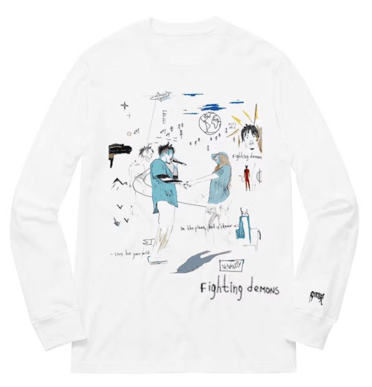 Revenge Juice Wrld X Party Never Ends LS Tee White Size US L / EU 52-54 / 3 - 1 Preview