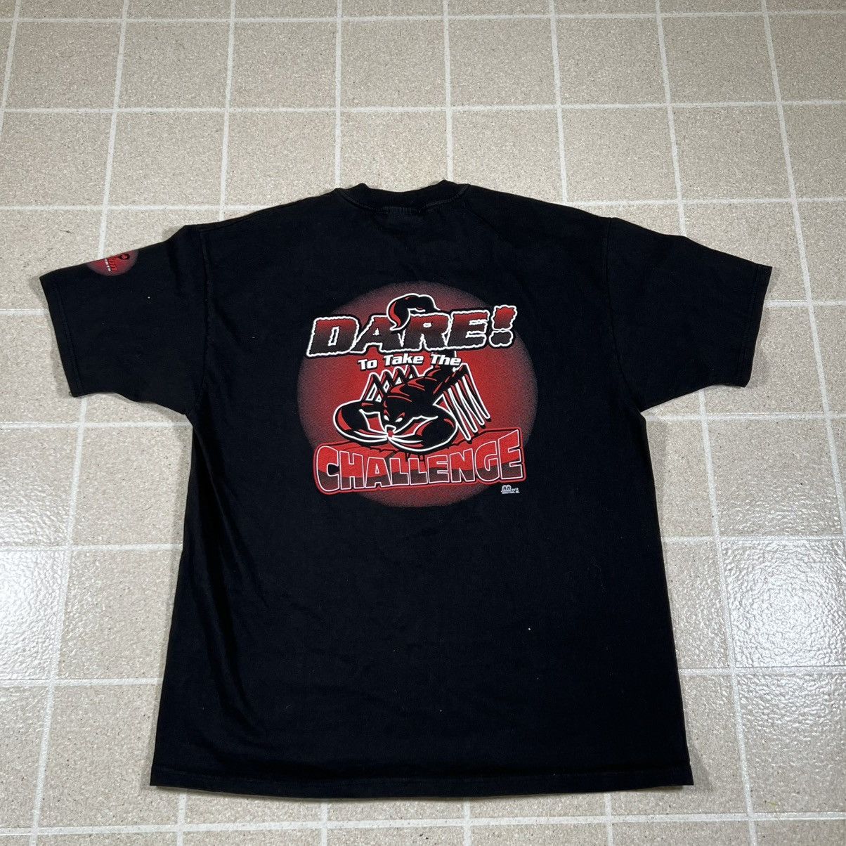 Hanes Vintage 1995 Black XL Hanes Beefy Tshirt Scorpion Dart Size US XL / EU 56 / 4 - 1 Thumbnail